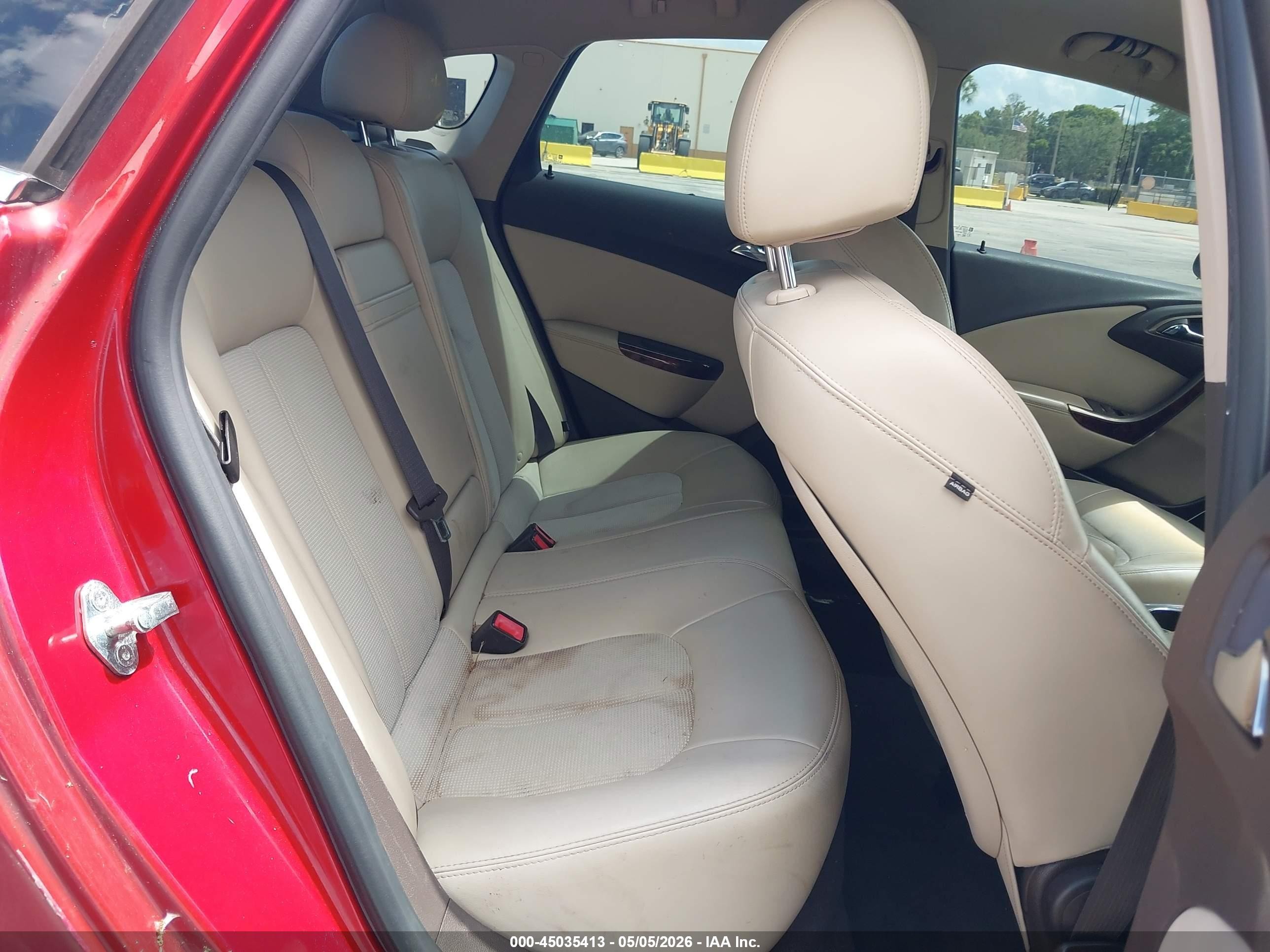 2012 Buick Verano   Красный vin: 1G4PP5SK8C4198809