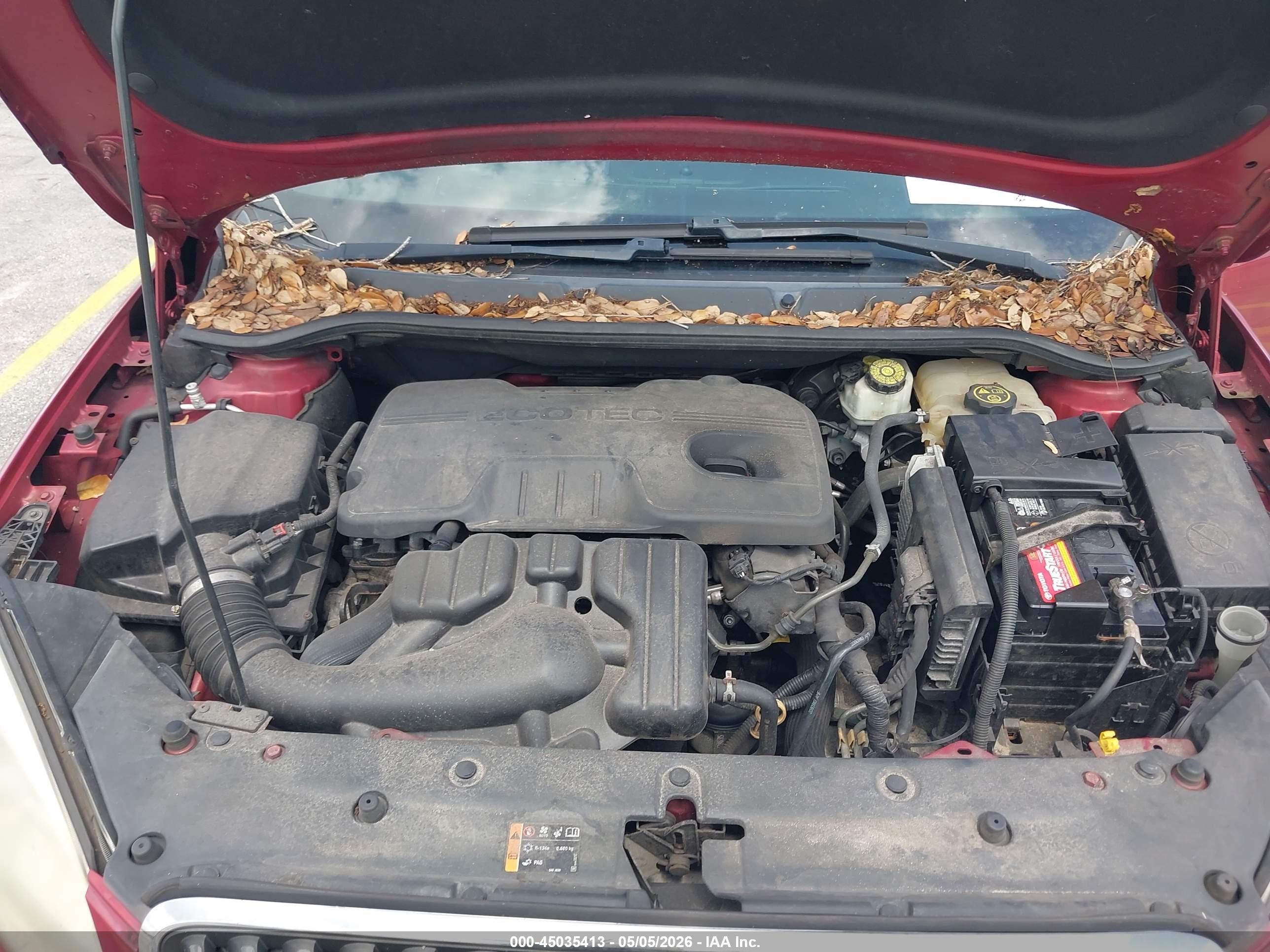 2012 Buick Verano   Красный vin: 1G4PP5SK8C4198809