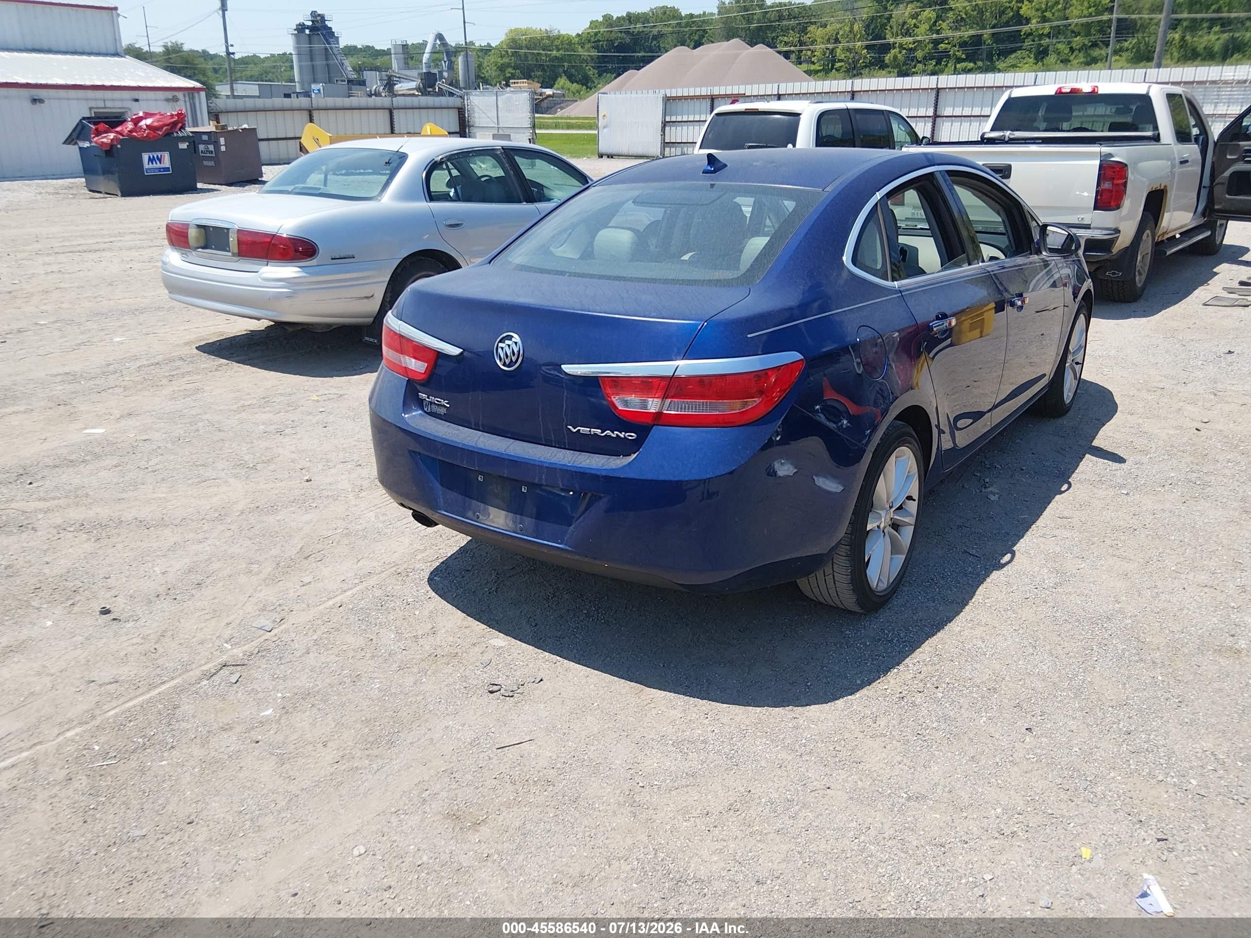 2013 Buick Verano   Blue vin: 1G4PP5SK8D4117616