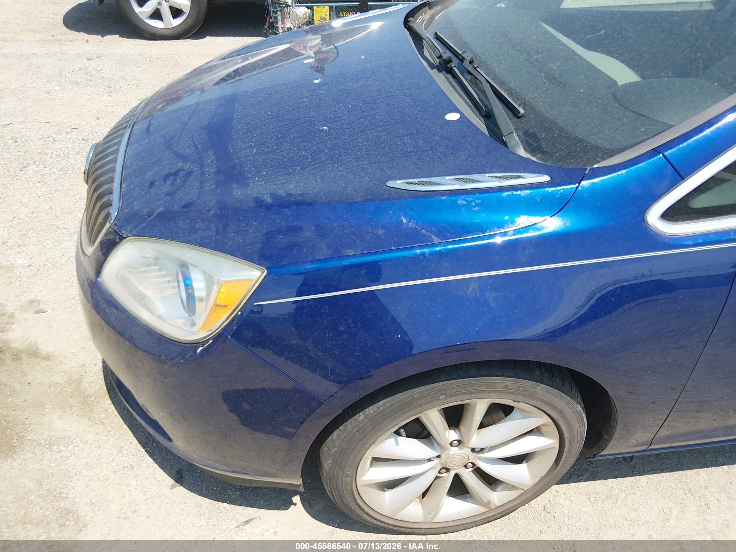 2013 Buick Verano   Blue vin: 1G4PP5SK8D4117616