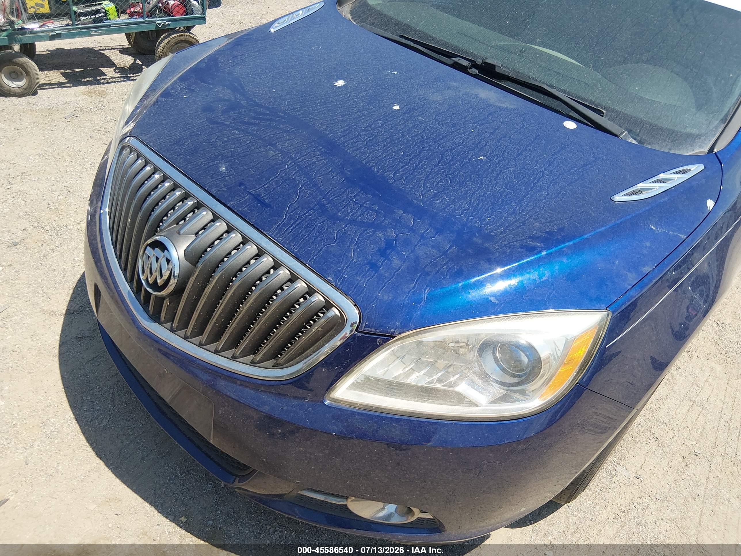 2013 Buick Verano   Blue vin: 1G4PP5SK8D4117616