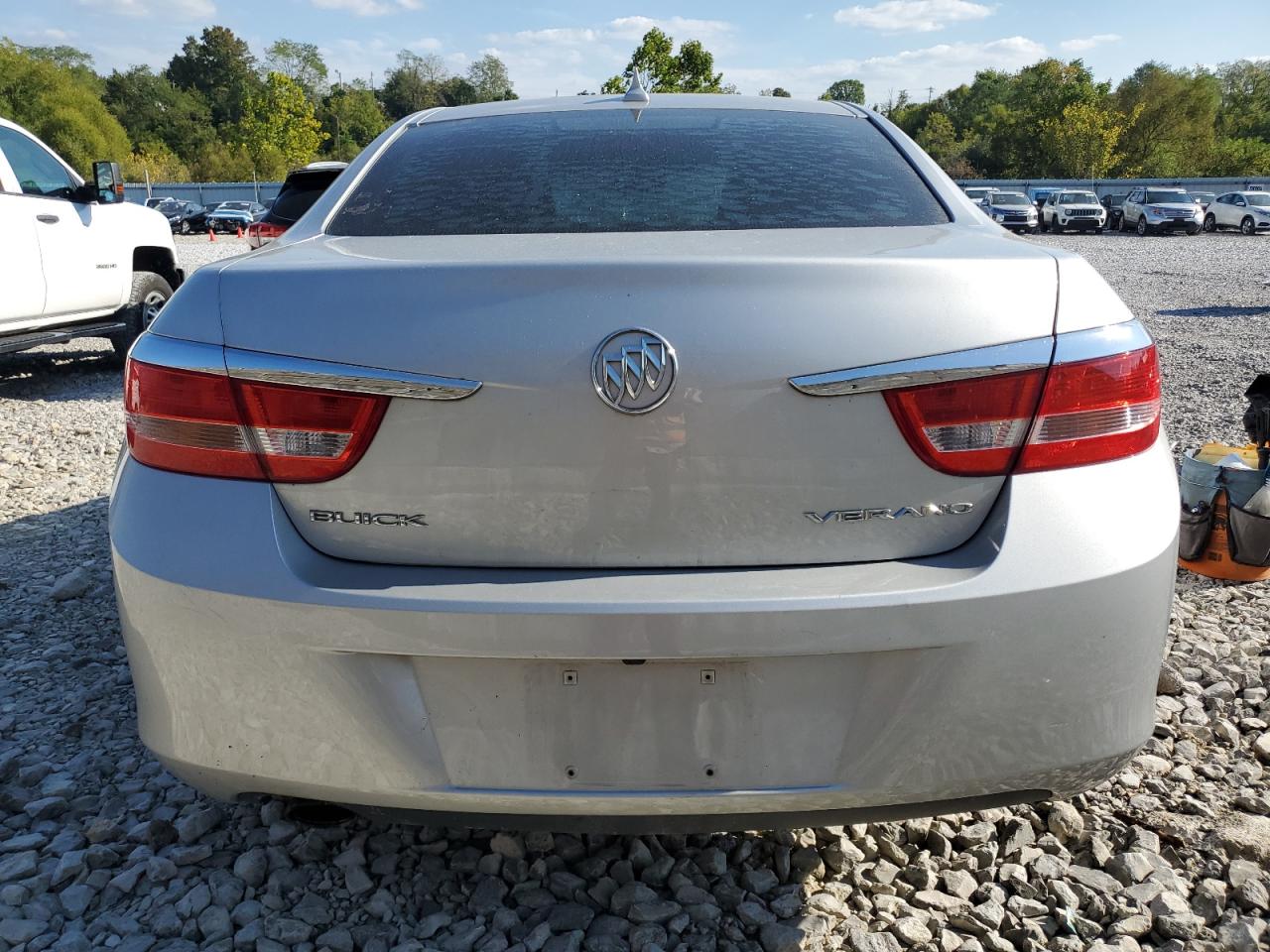 2013 Buick Verano Silver vin: 1G4PP5SK8D4131984