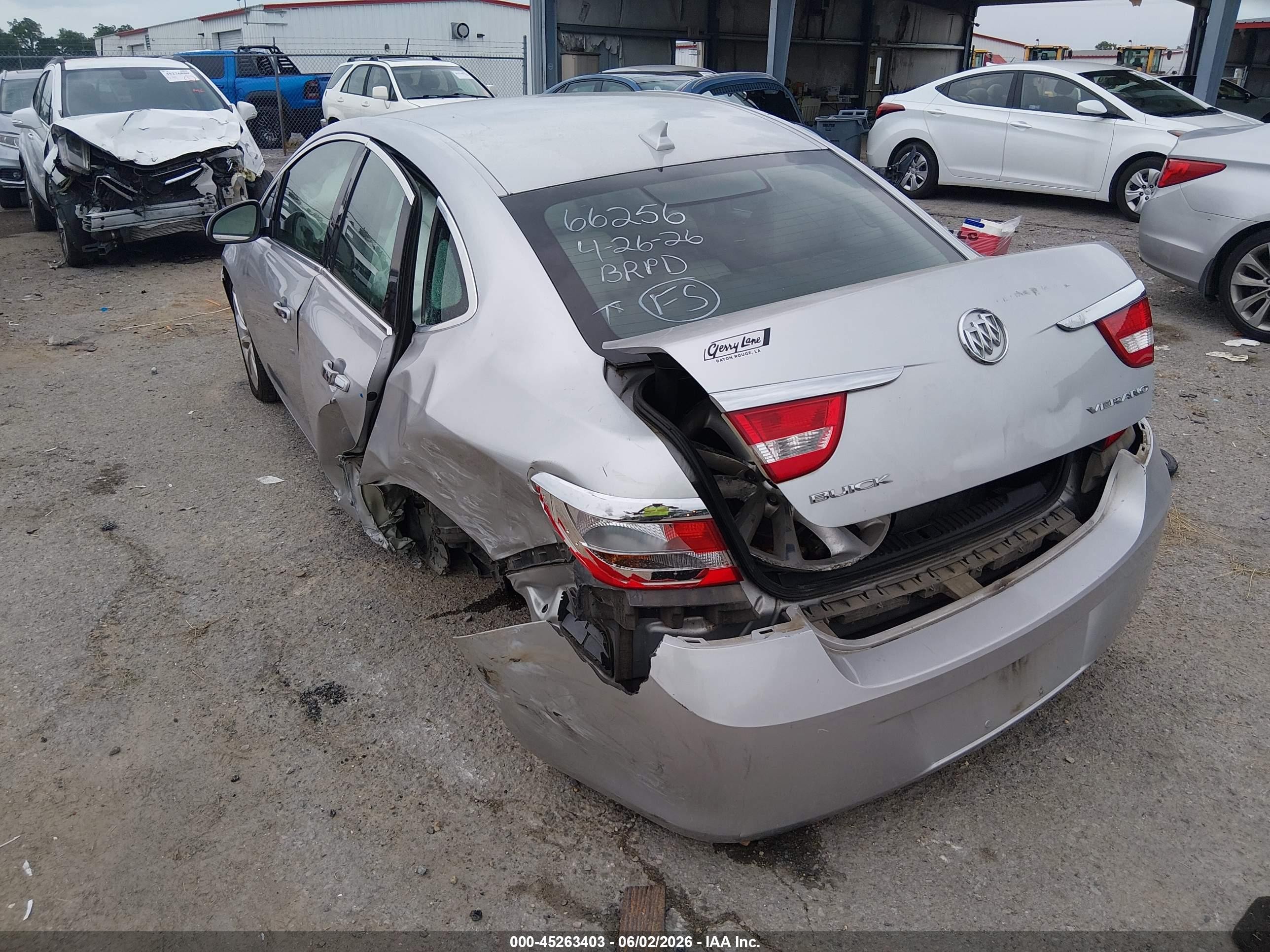 2013 Buick Verano   Silver vin: 1G4PP5SK8D4239151