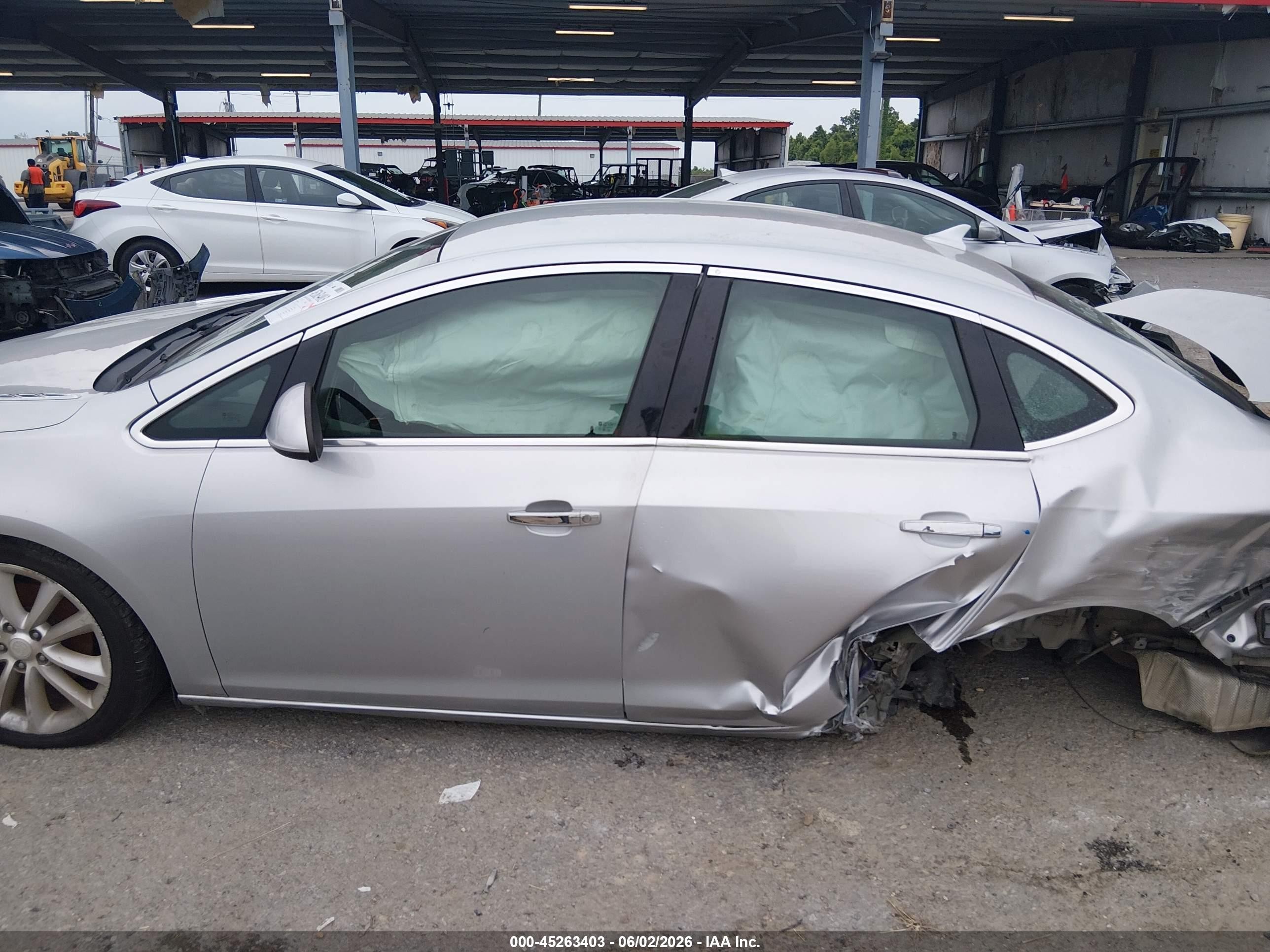 2013 Buick Verano   Silver vin: 1G4PP5SK8D4239151