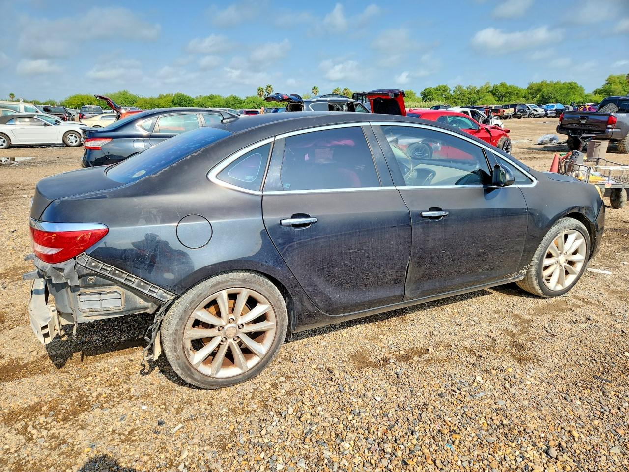 2014 Buick Verano Black vin: 1G4PP5SK8E4201713