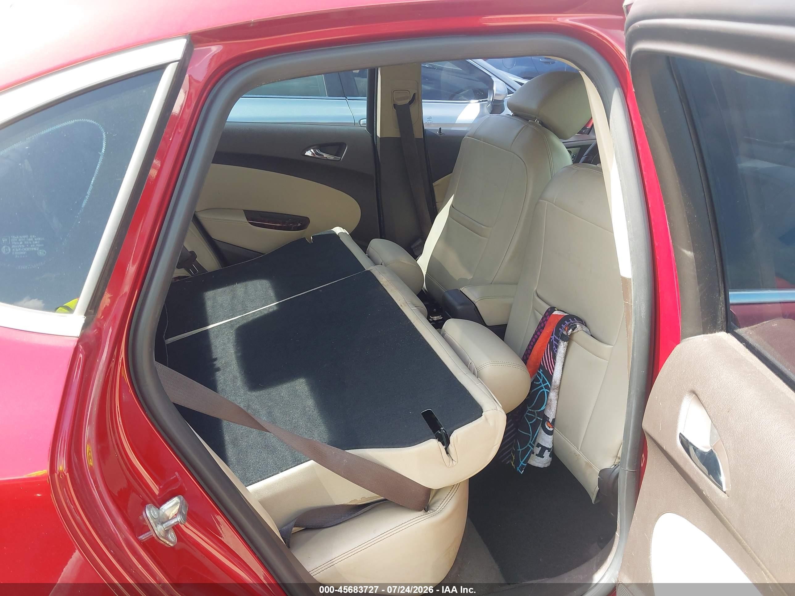 2015 Buick Verano   Burgundy vin: 1G4PP5SK8F4145368