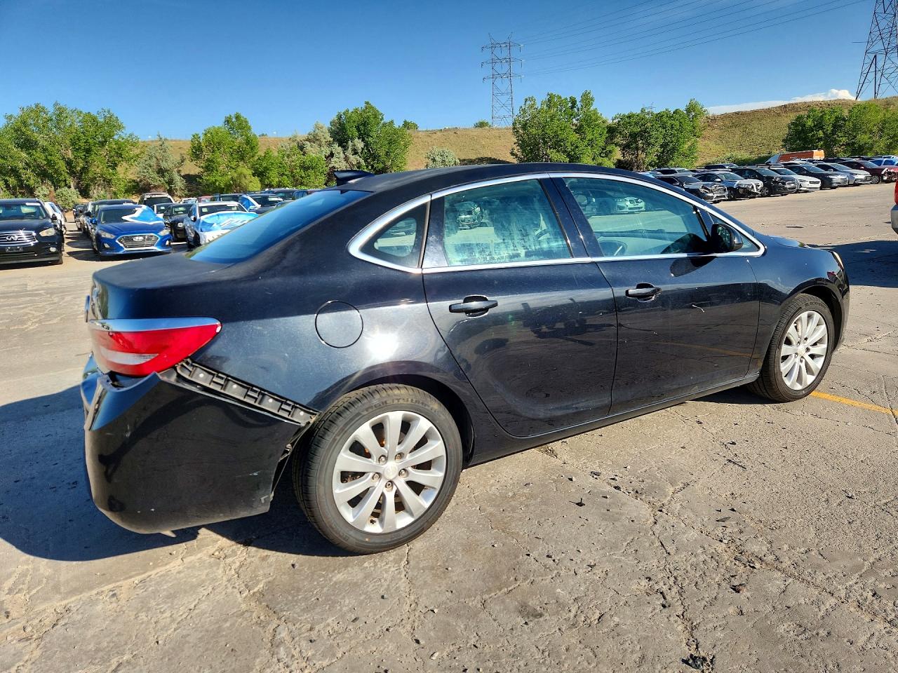 2015 Buick Verano Черный vin: 1G4PP5SK8F4155799