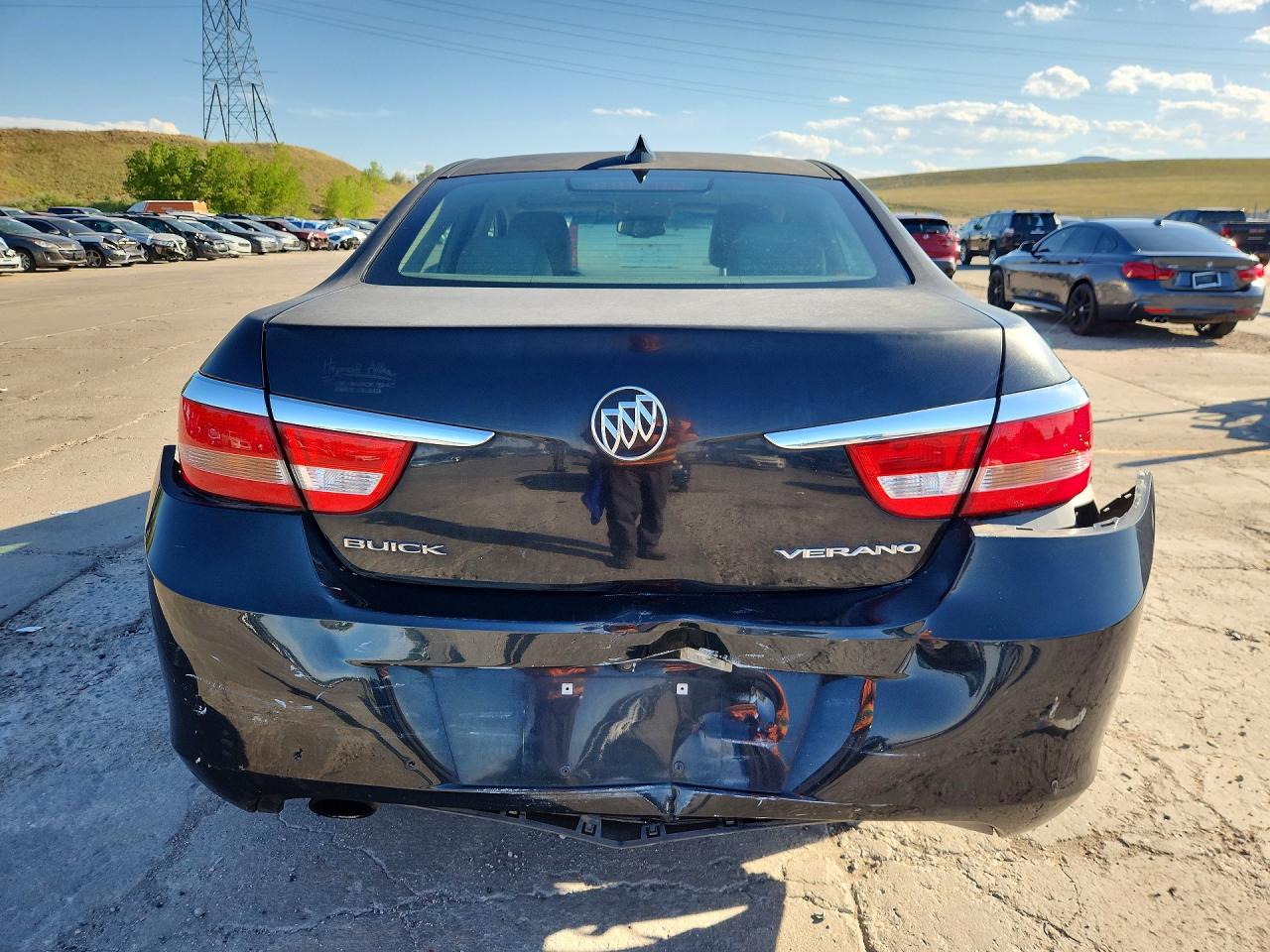 2015 Buick Verano Черный vin: 1G4PP5SK8F4155799