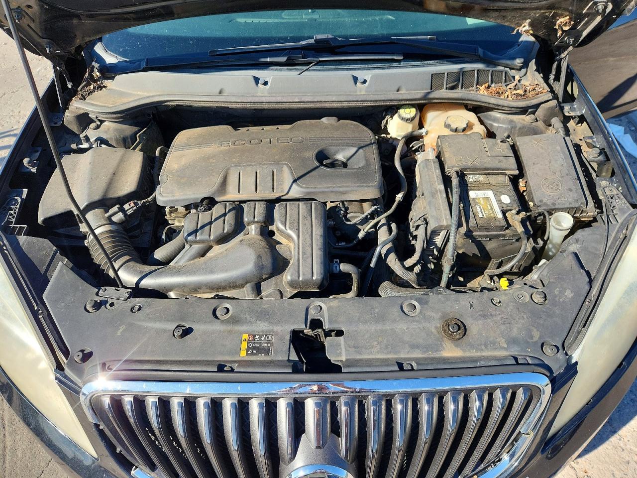 2015 Buick Verano Черный vin: 1G4PP5SK8F4155799