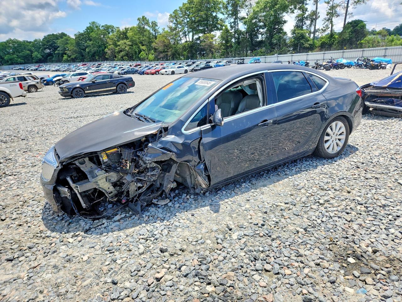 2015 Buick Verano Black vin: 1G4PP5SK8F4175650