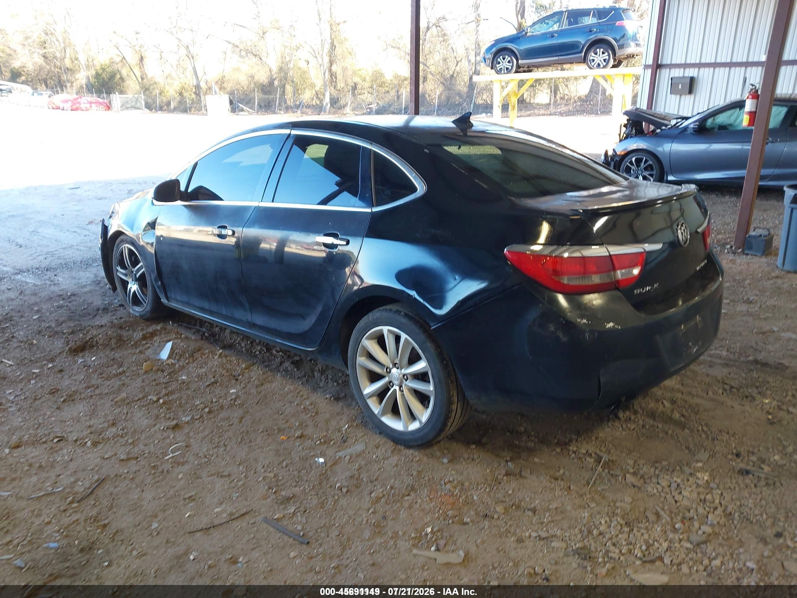 2012 Buick Verano   Black vin: 1G4PP5SK9C4165625