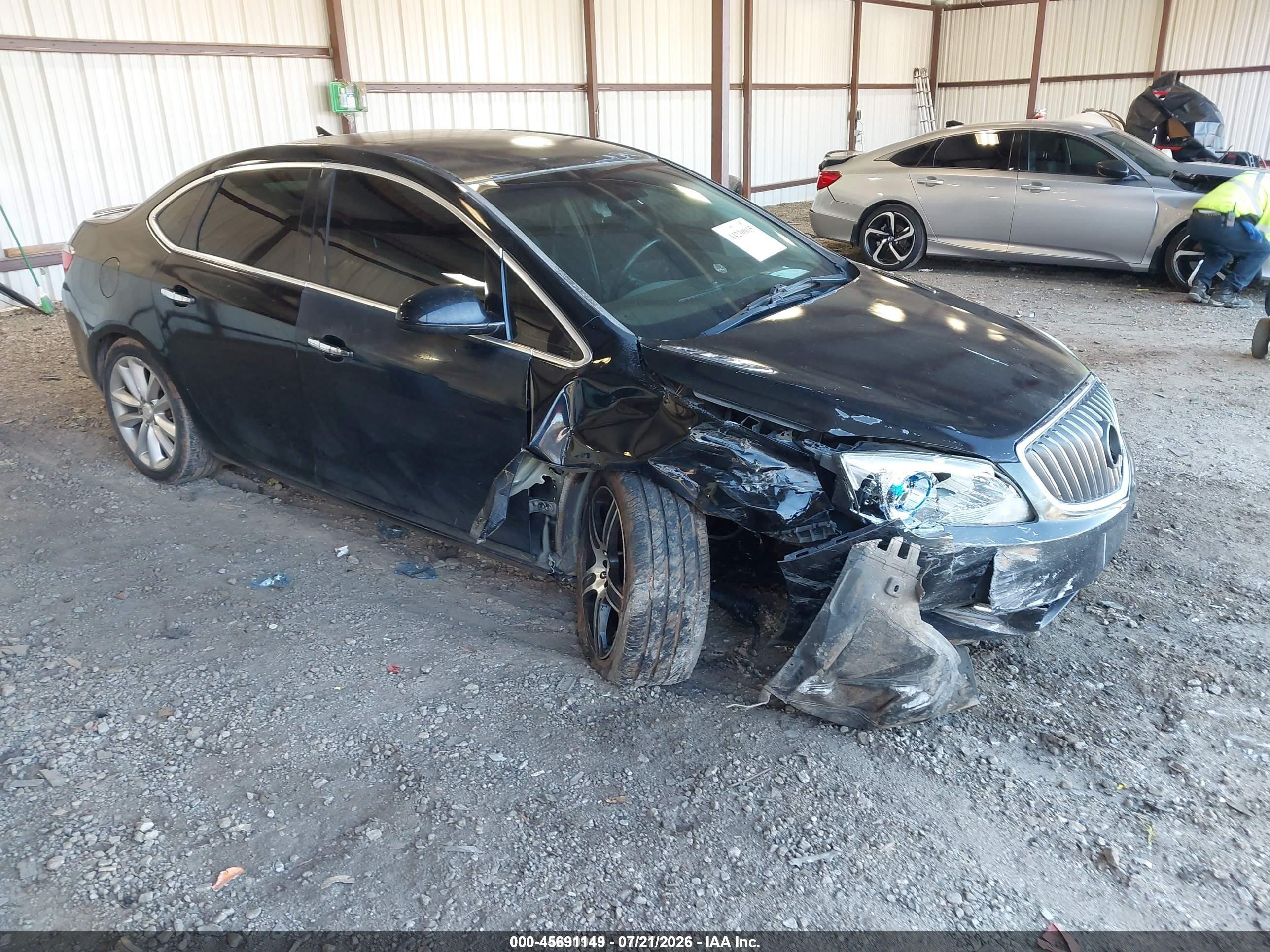 2012 Buick Verano   Black vin: 1G4PP5SK9C4165625