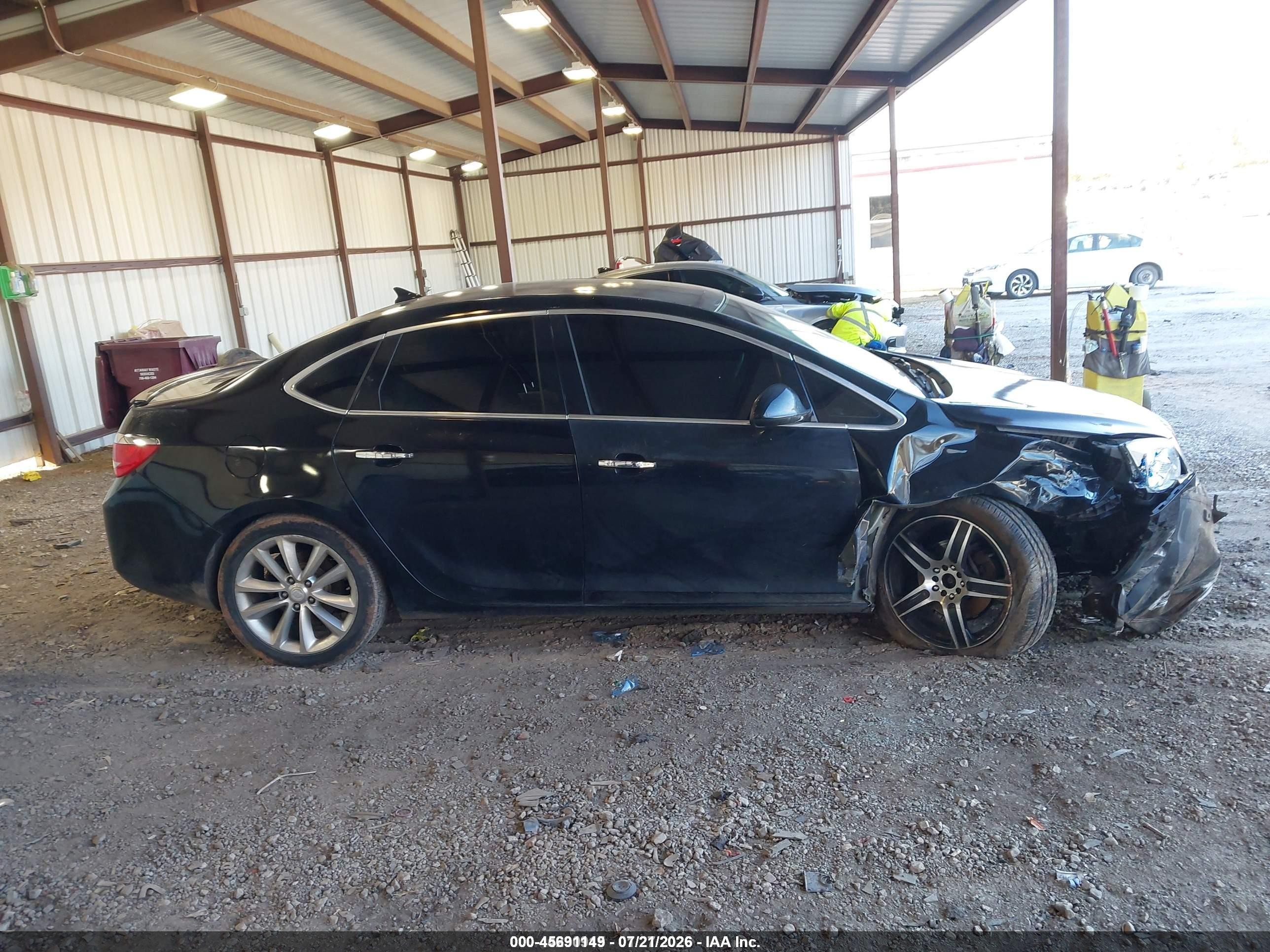 2012 Buick Verano   Black vin: 1G4PP5SK9C4165625