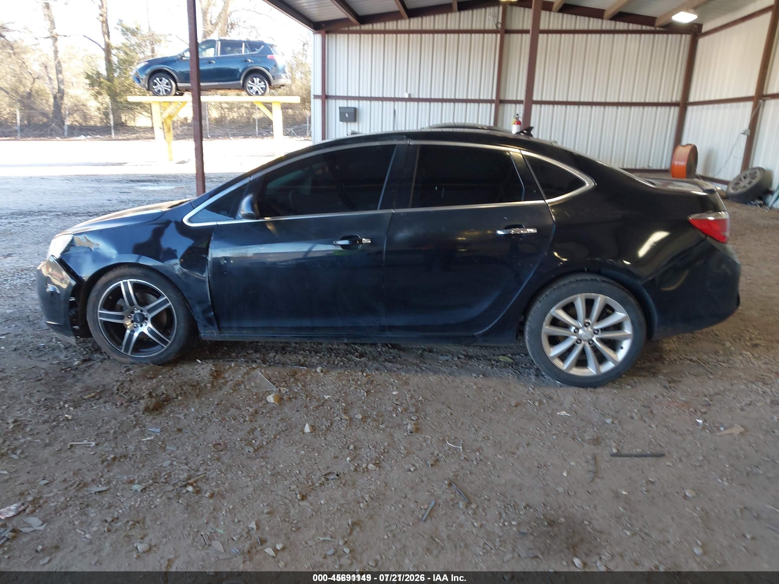 2012 Buick Verano   Black vin: 1G4PP5SK9C4165625