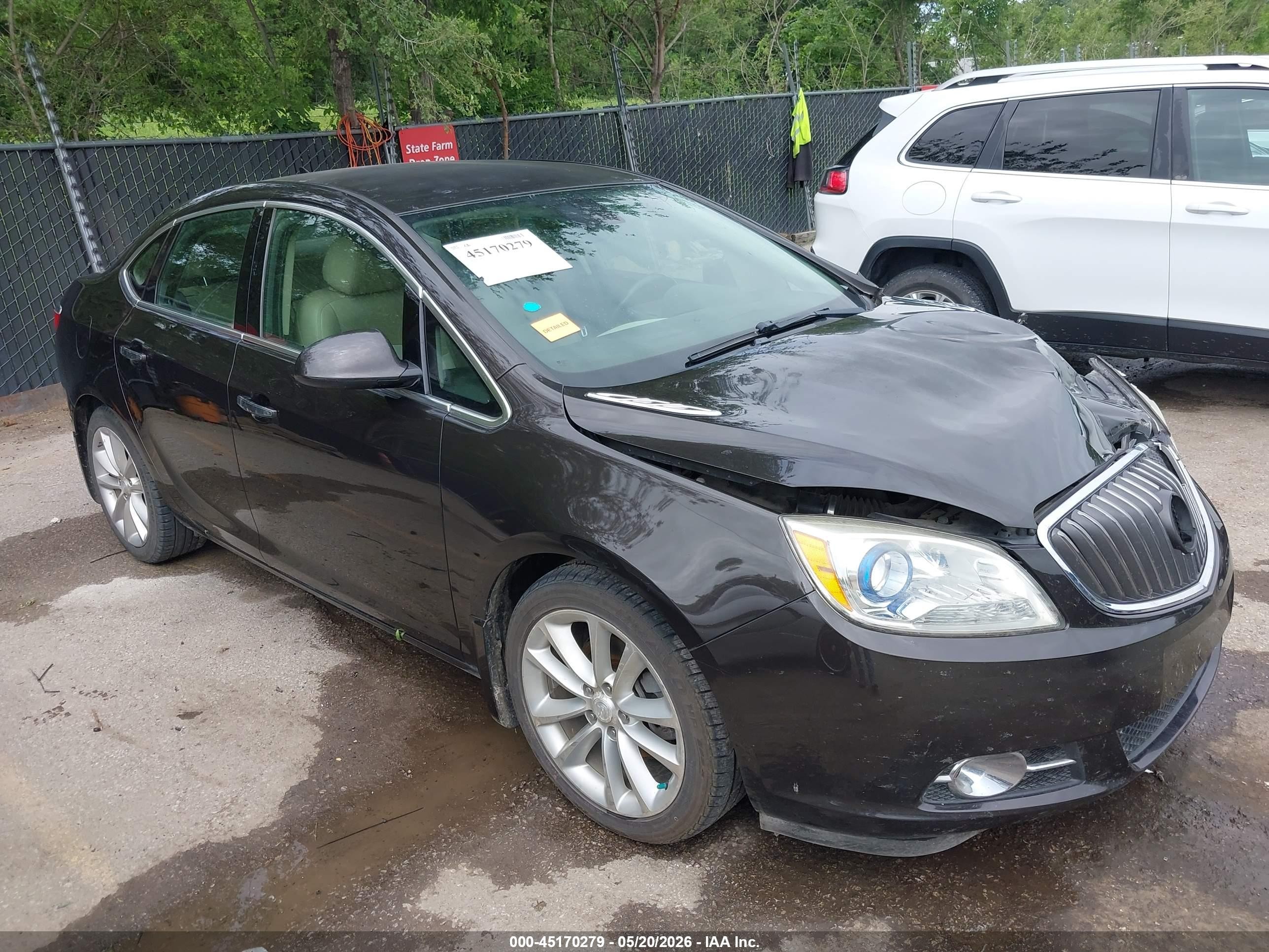 2012 Buick Verano   Brown vin: 1G4PP5SK9C4232109