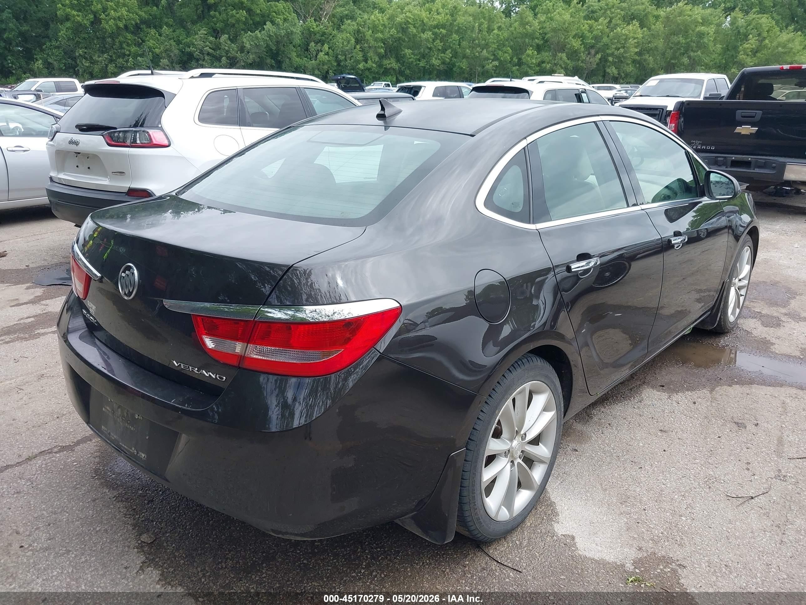 2012 Buick Verano   Brown vin: 1G4PP5SK9C4232109