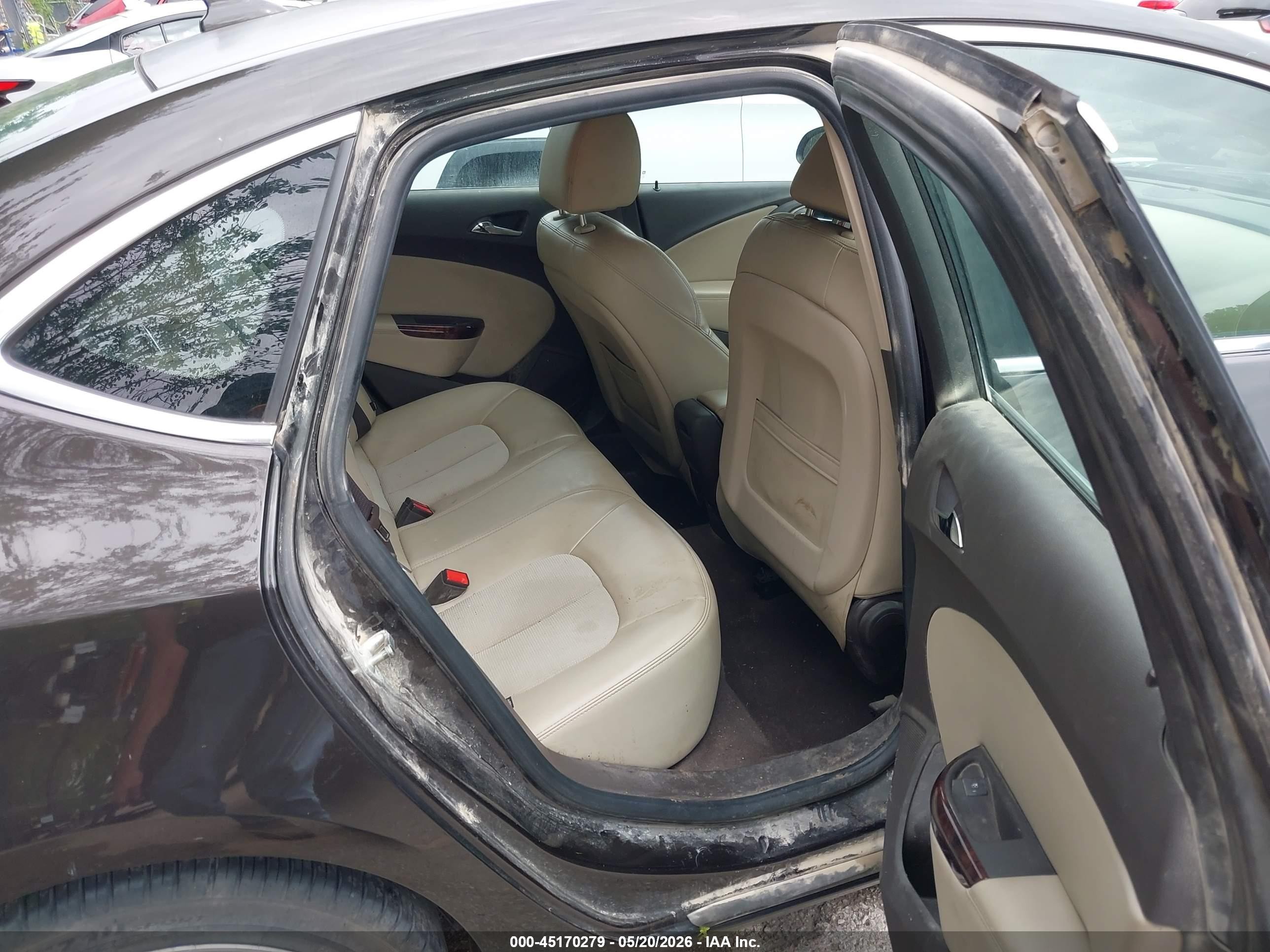 2012 Buick Verano   Brown vin: 1G4PP5SK9C4232109