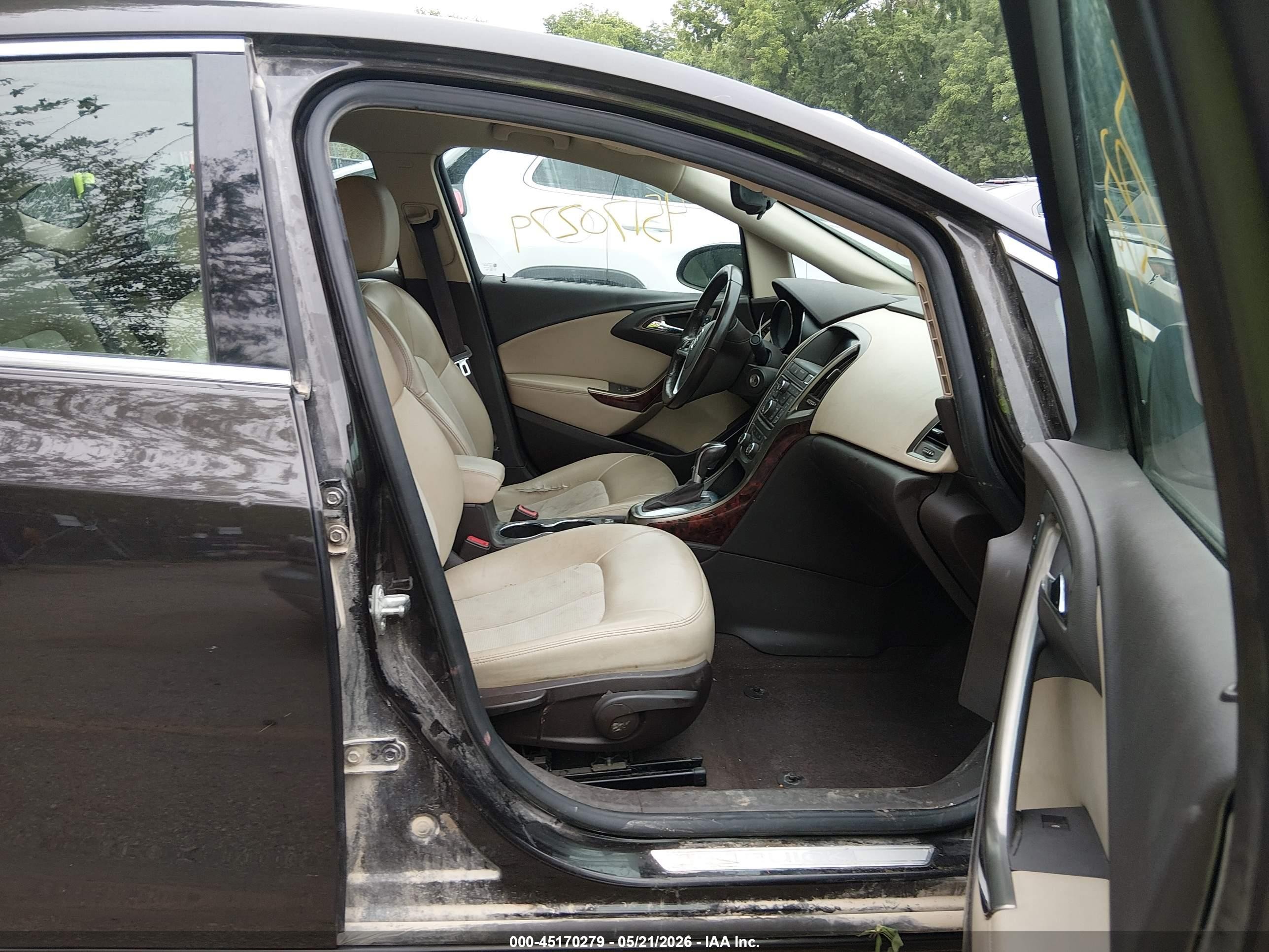 2012 Buick Verano   Brown vin: 1G4PP5SK9C4232109
