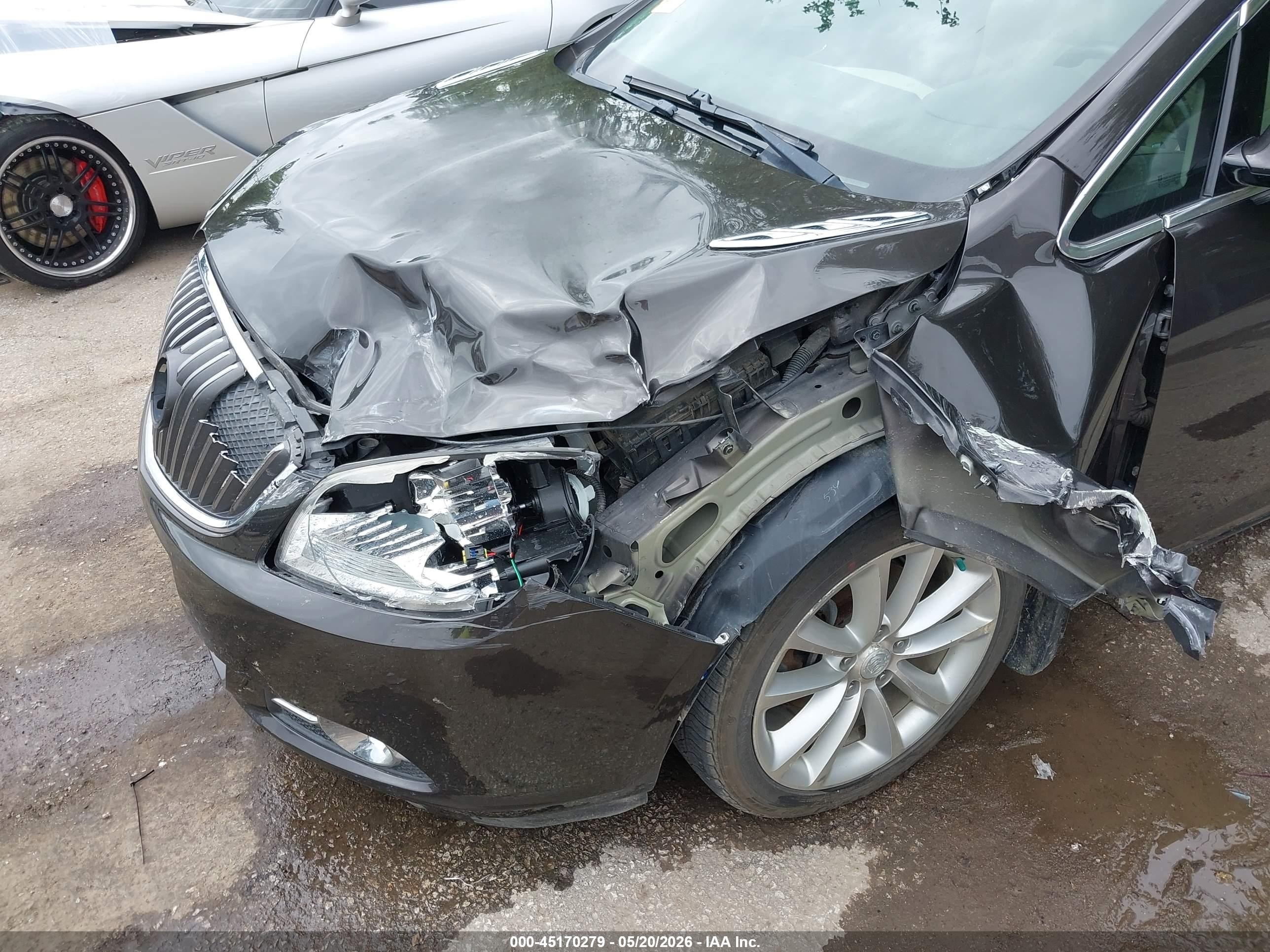 2012 Buick Verano   Brown vin: 1G4PP5SK9C4232109
