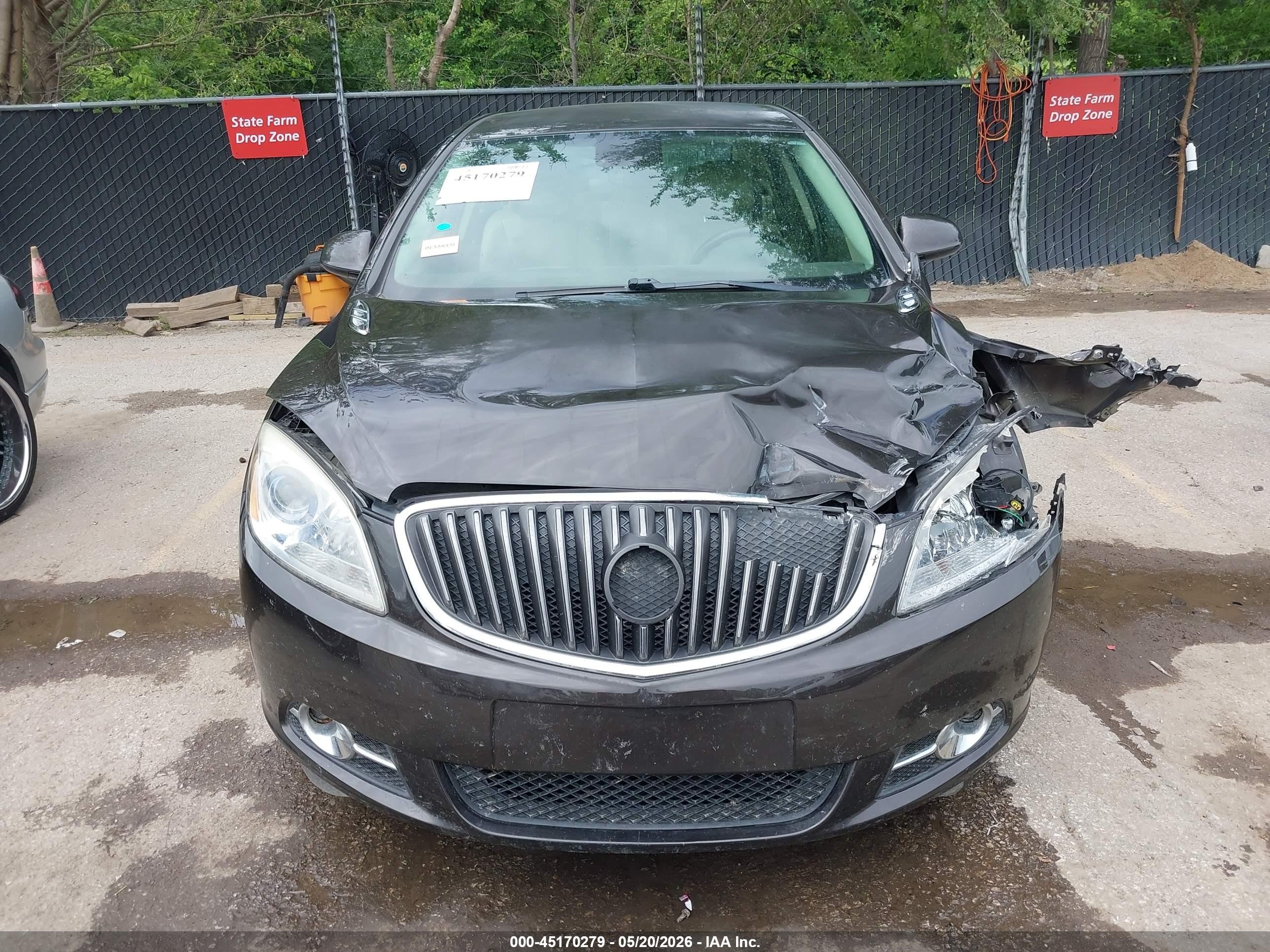 2012 Buick Verano   Brown vin: 1G4PP5SK9C4232109