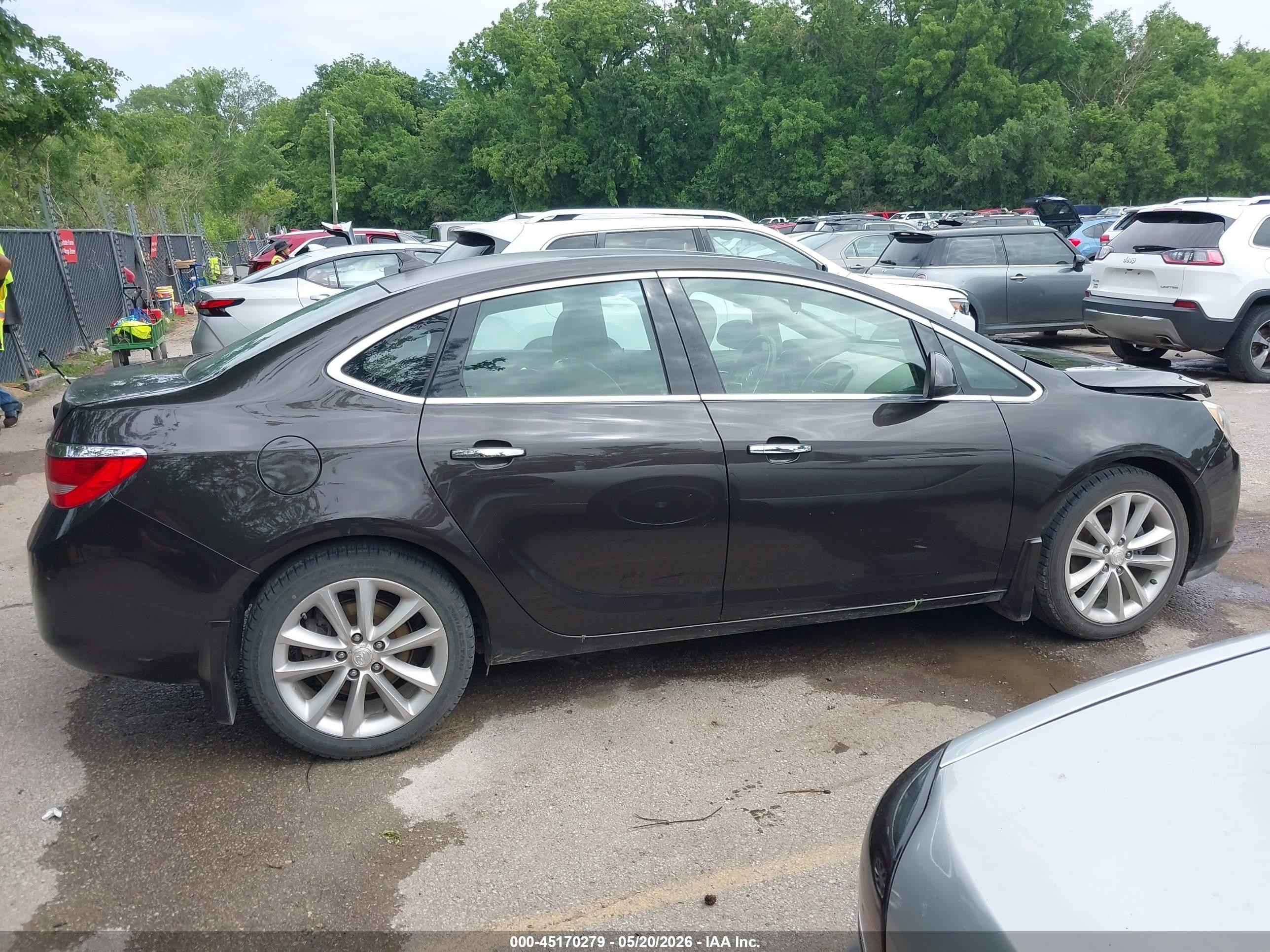 2012 Buick Verano   Brown vin: 1G4PP5SK9C4232109