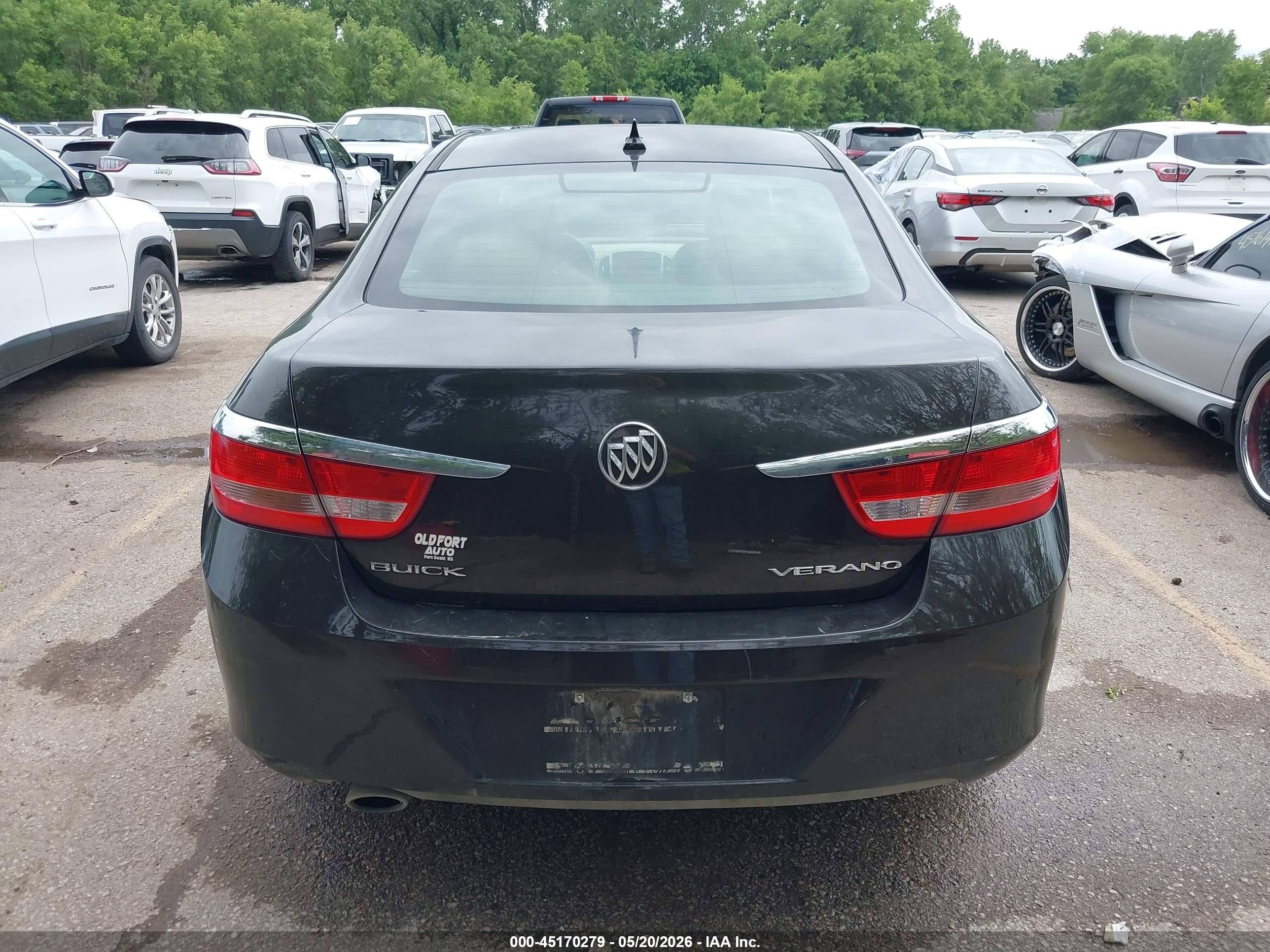 2012 Buick Verano   Brown vin: 1G4PP5SK9C4232109