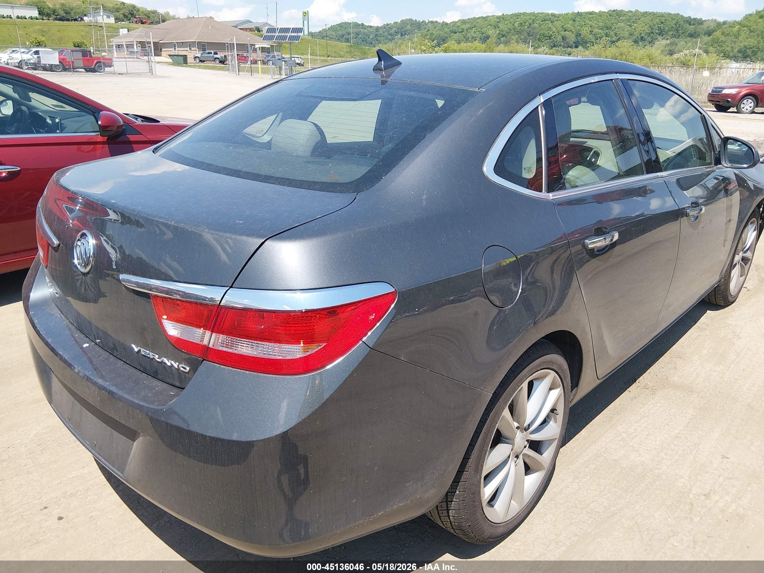 2013 Buick Verano   Gray vin: 1G4PP5SK9D4100467
