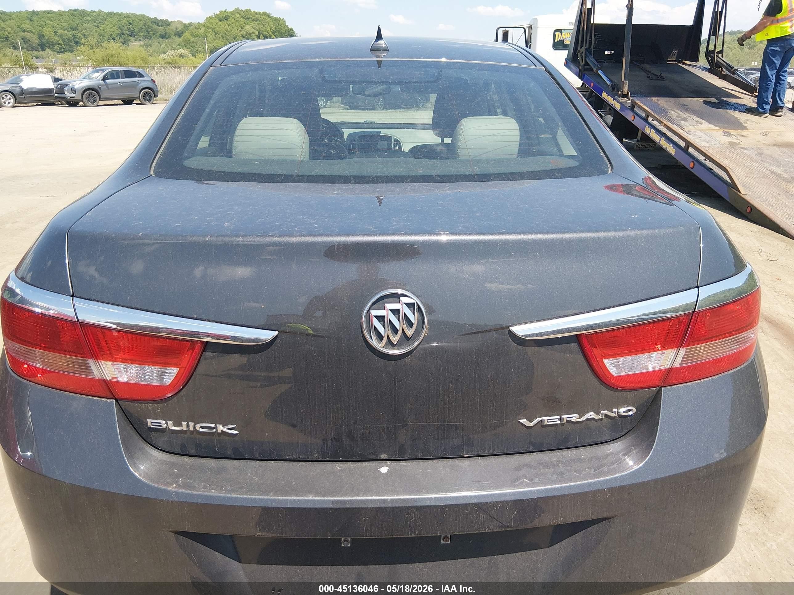 2013 Buick Verano   Gray vin: 1G4PP5SK9D4100467