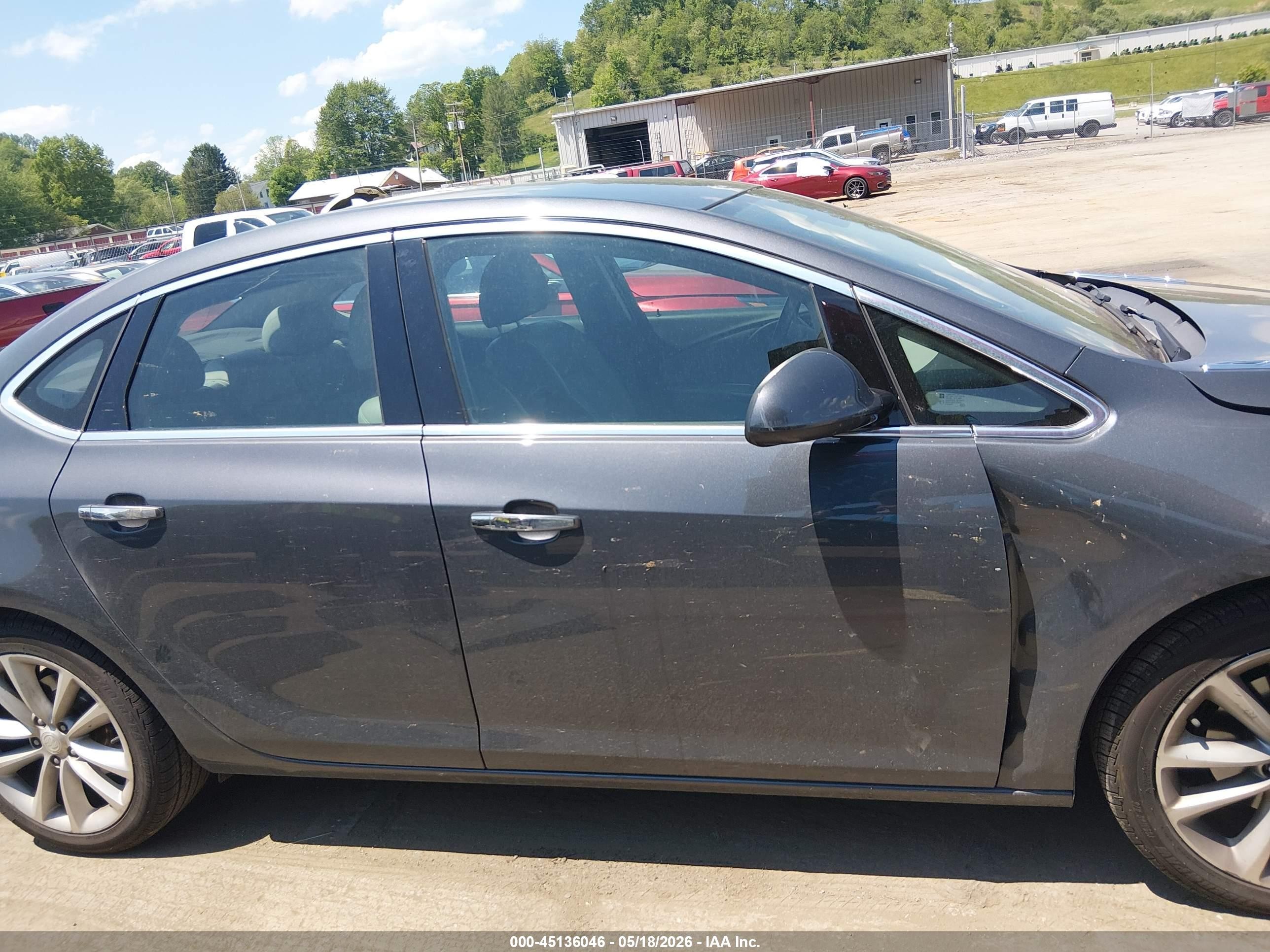2013 Buick Verano   Gray vin: 1G4PP5SK9D4100467