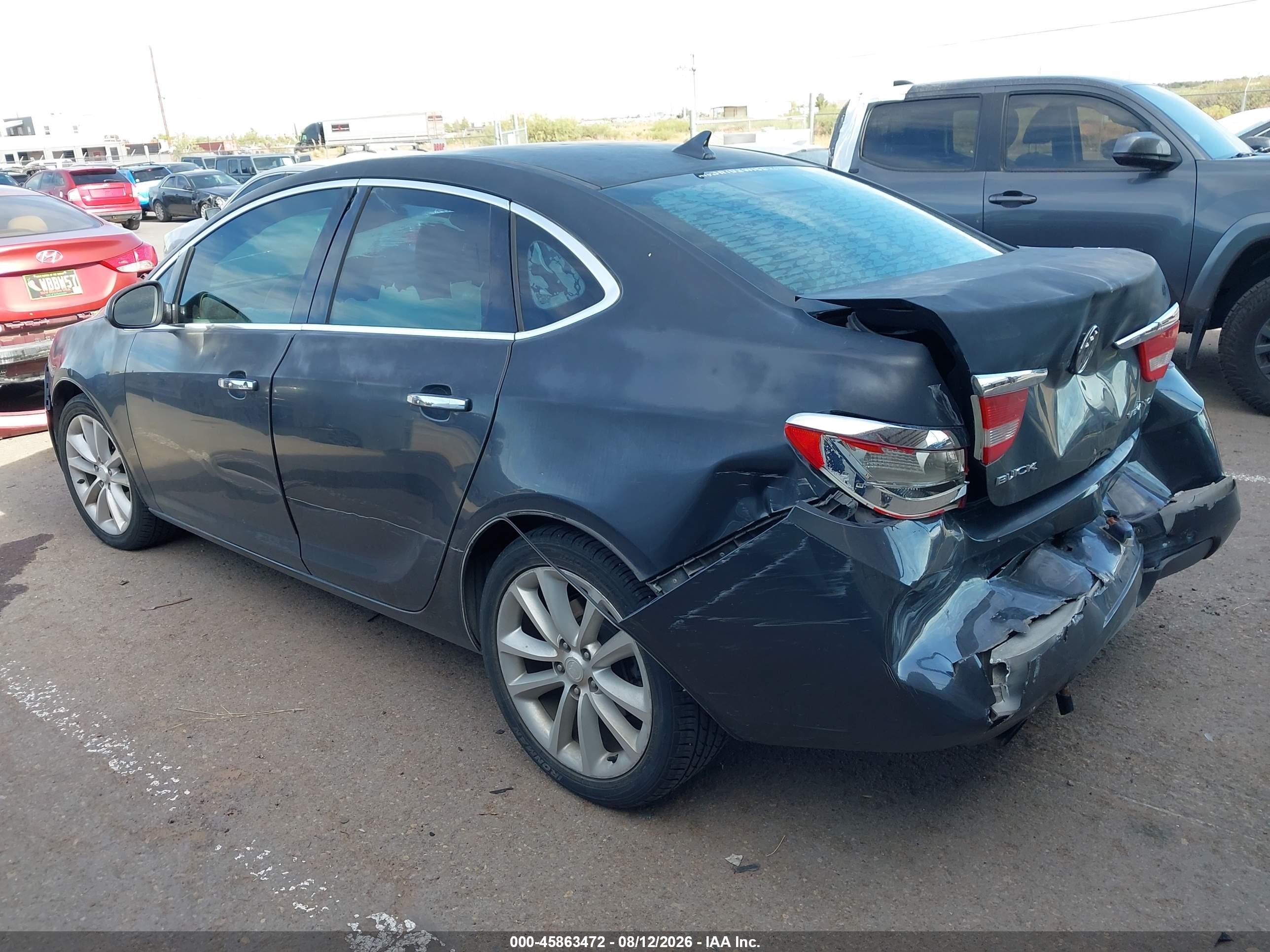 2013 Buick Verano   Gray vin: 1G4PP5SK9D4165965