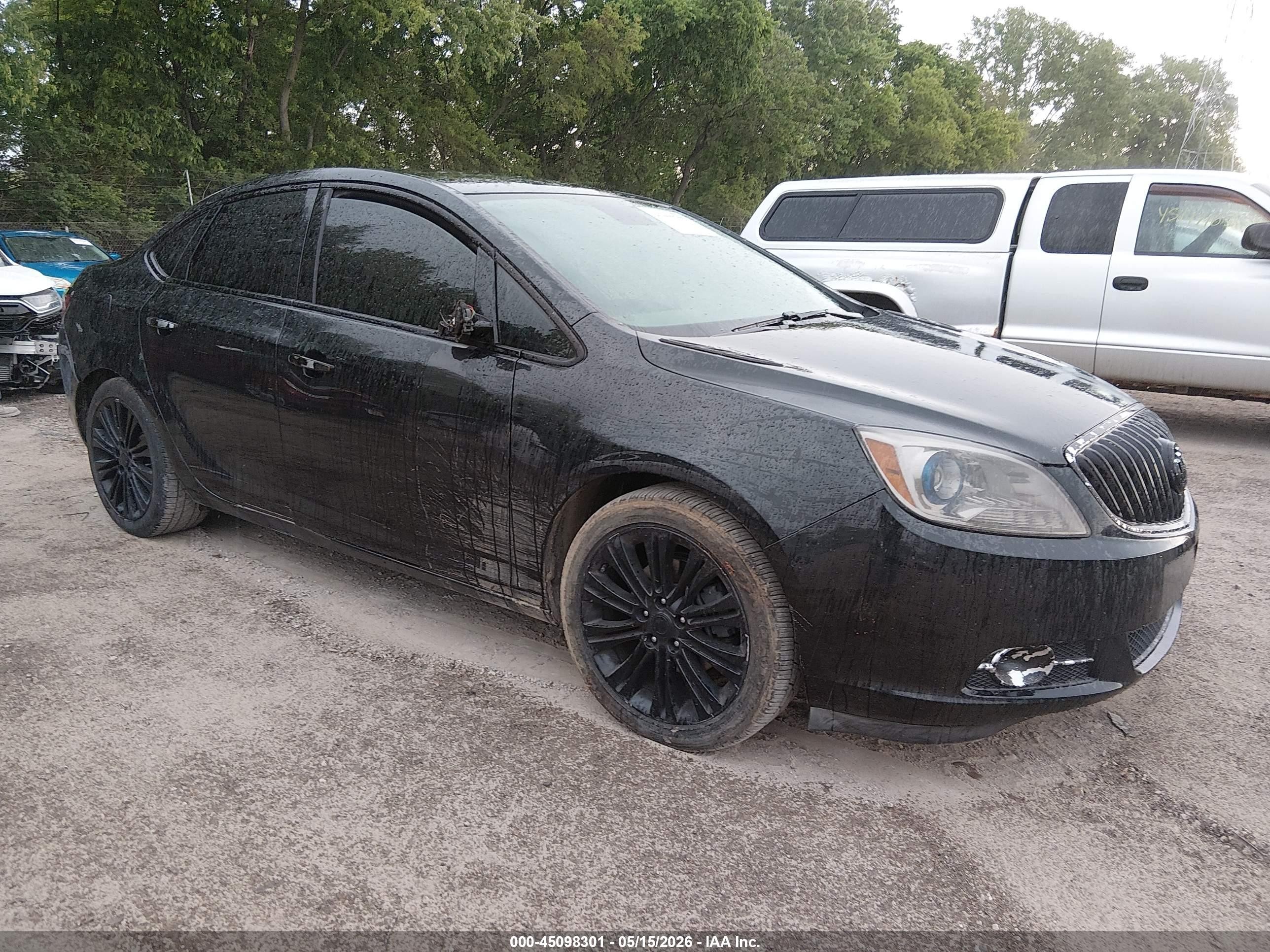 2013 Buick Verano   Black vin: 1G4PP5SK9D4227963