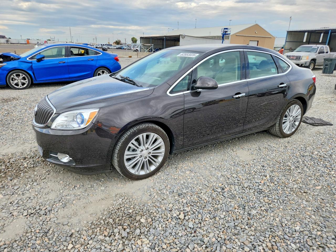 2013 Buick Verano Gray vin: 1G4PP5SK9D4256847