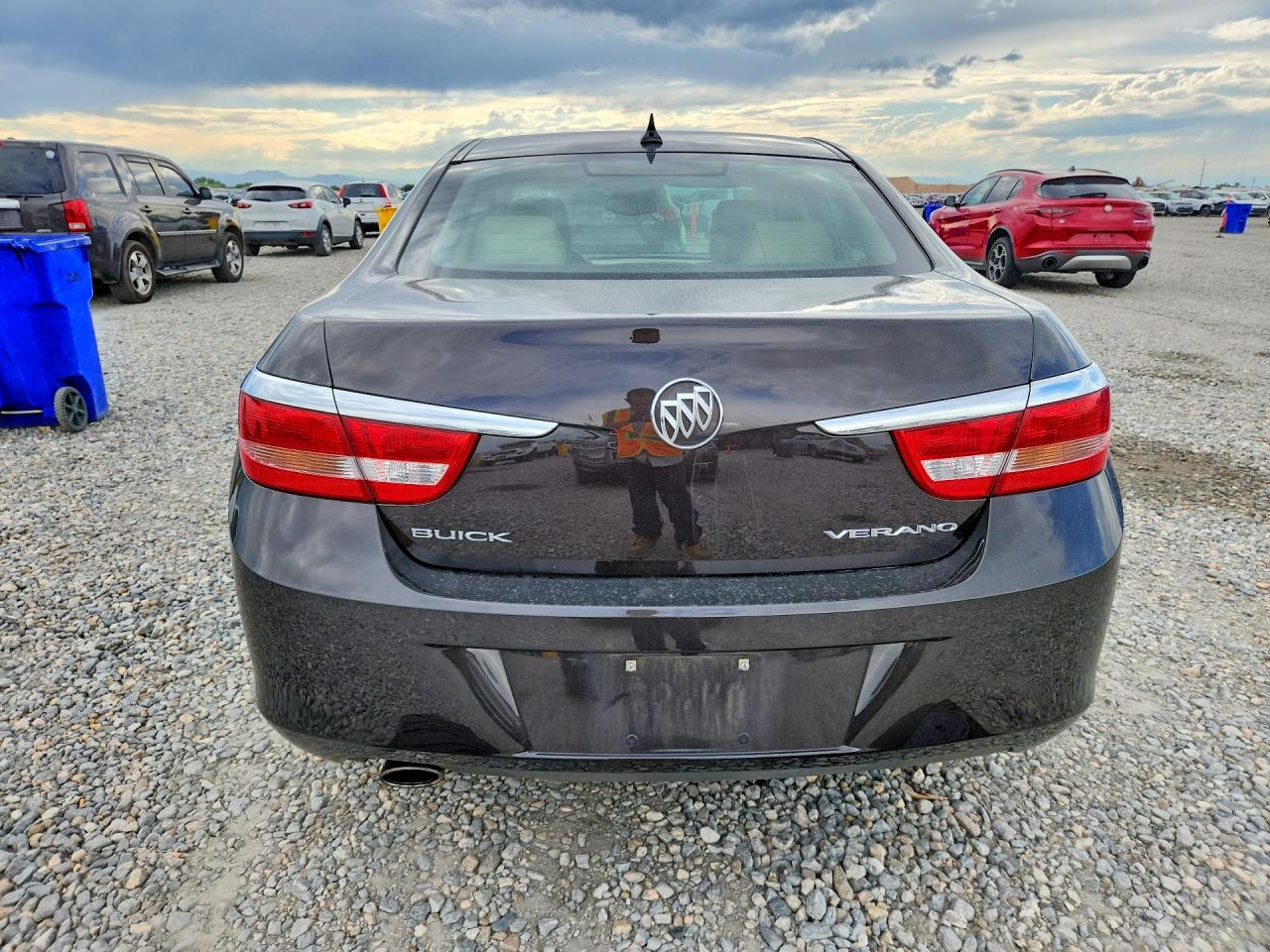 2013 Buick Verano Gray vin: 1G4PP5SK9D4256847