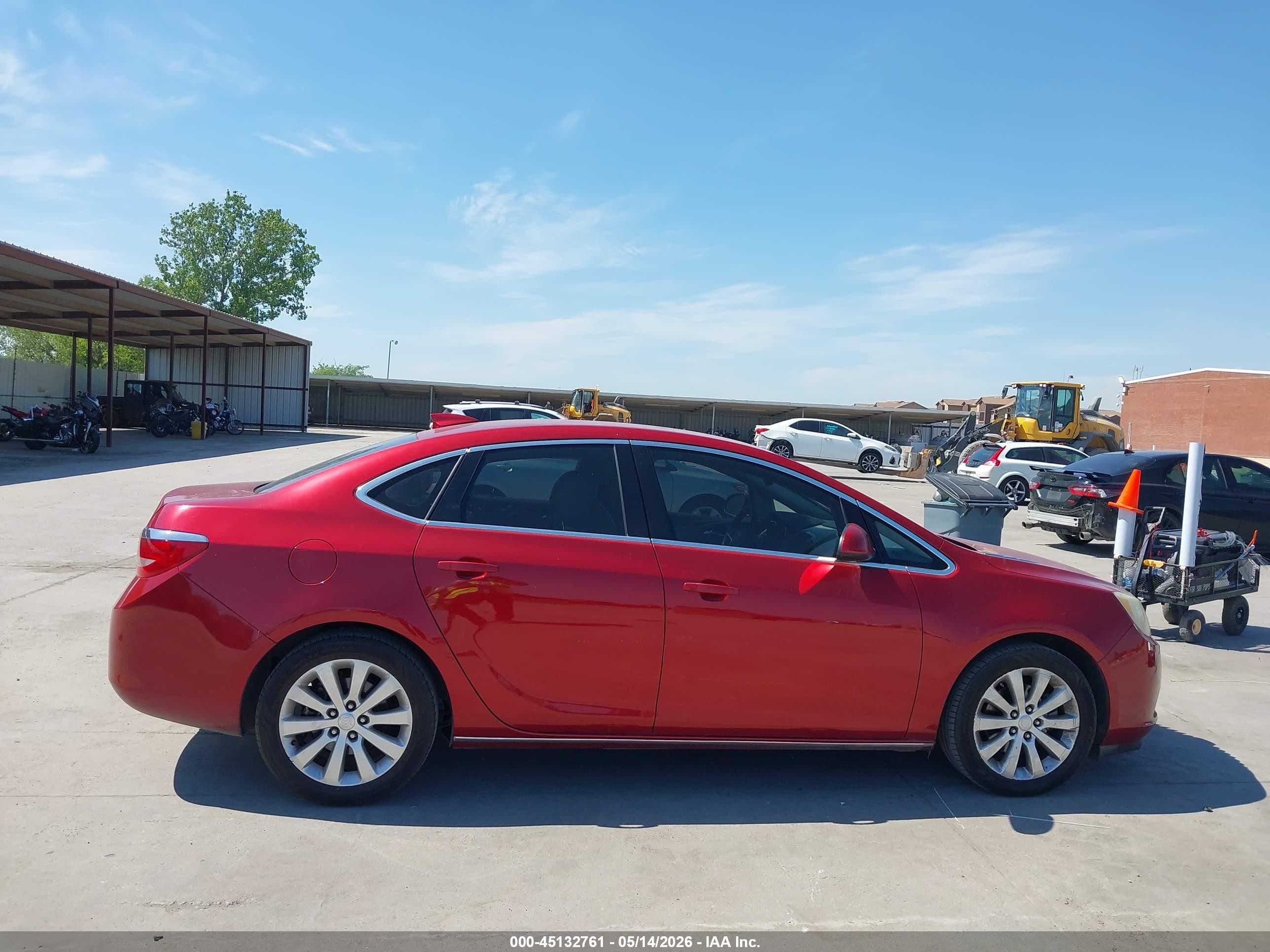 2015 Buick Verano   Red vin: 1G4PP5SK9F4139787