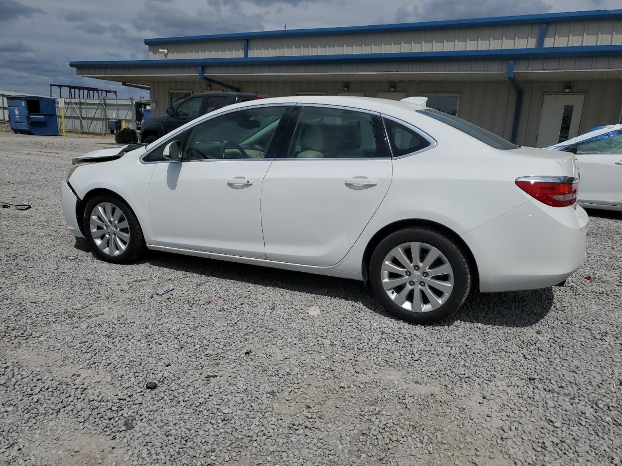 2015 Buick Verano White vin: 1G4PP5SK9F4168903