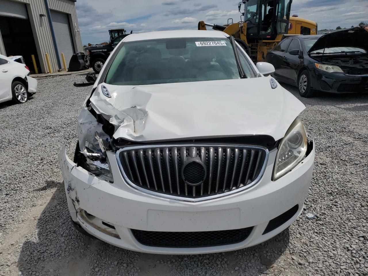 2015 Buick Verano White vin: 1G4PP5SK9F4168903