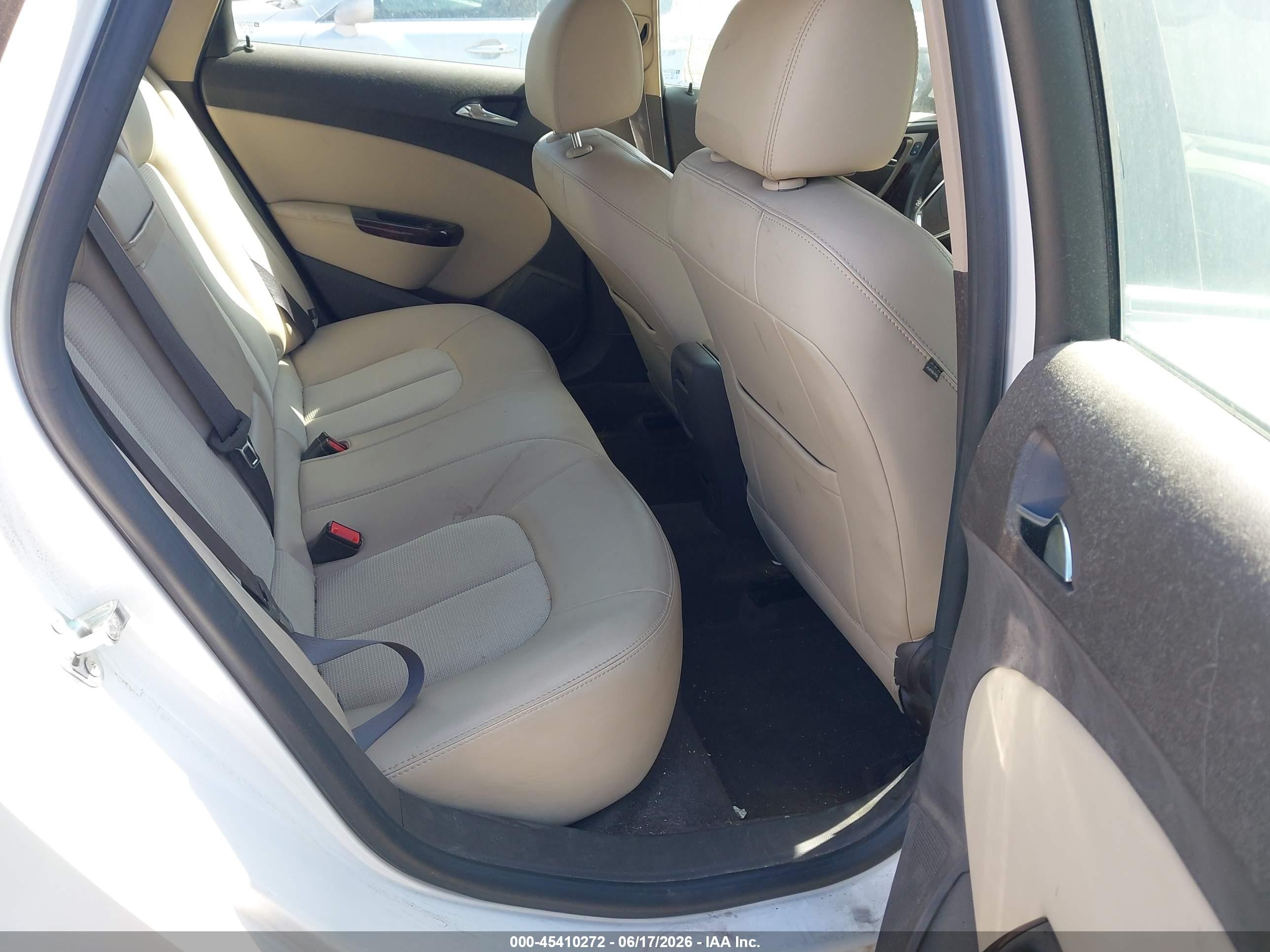 2015 Buick Verano   White vin: 1G4PP5SK9F4209076