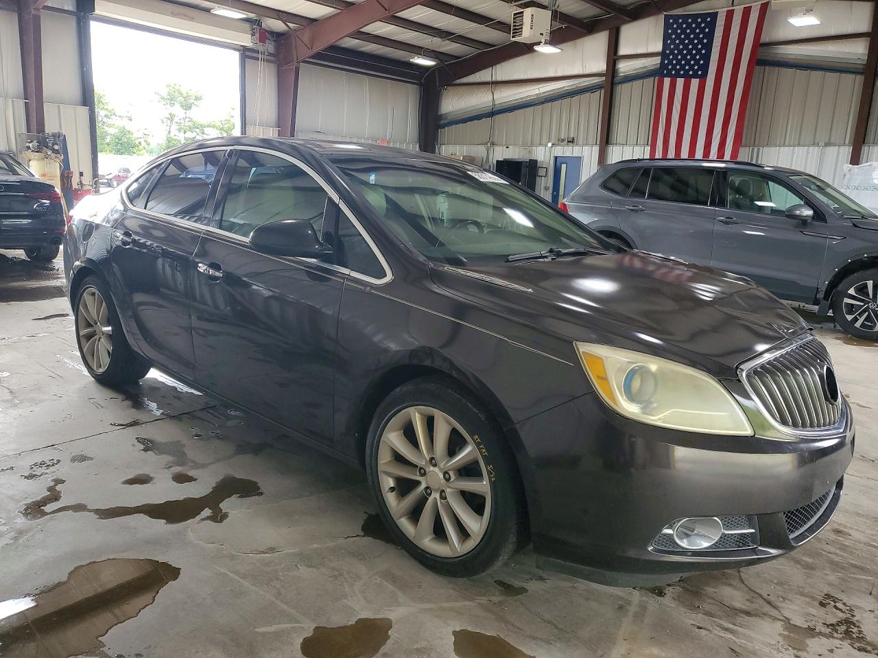 2013 Buick Verano Gray vin: 1G4PP5SKXD4156255