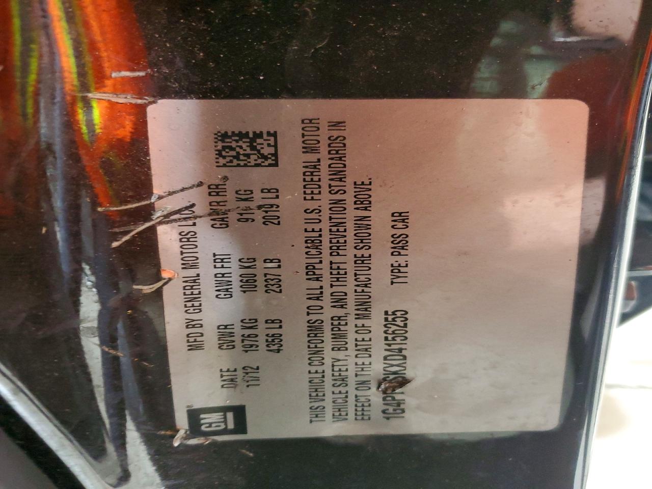2013 Buick Verano Gray vin: 1G4PP5SKXD4156255