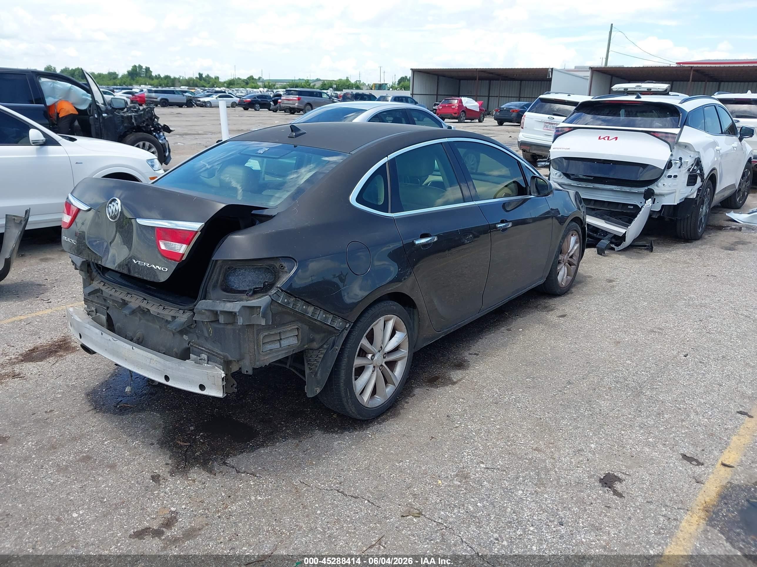 2013 Buick Verano   Dark Brown vin: 1G4PP5SKXD4246523
