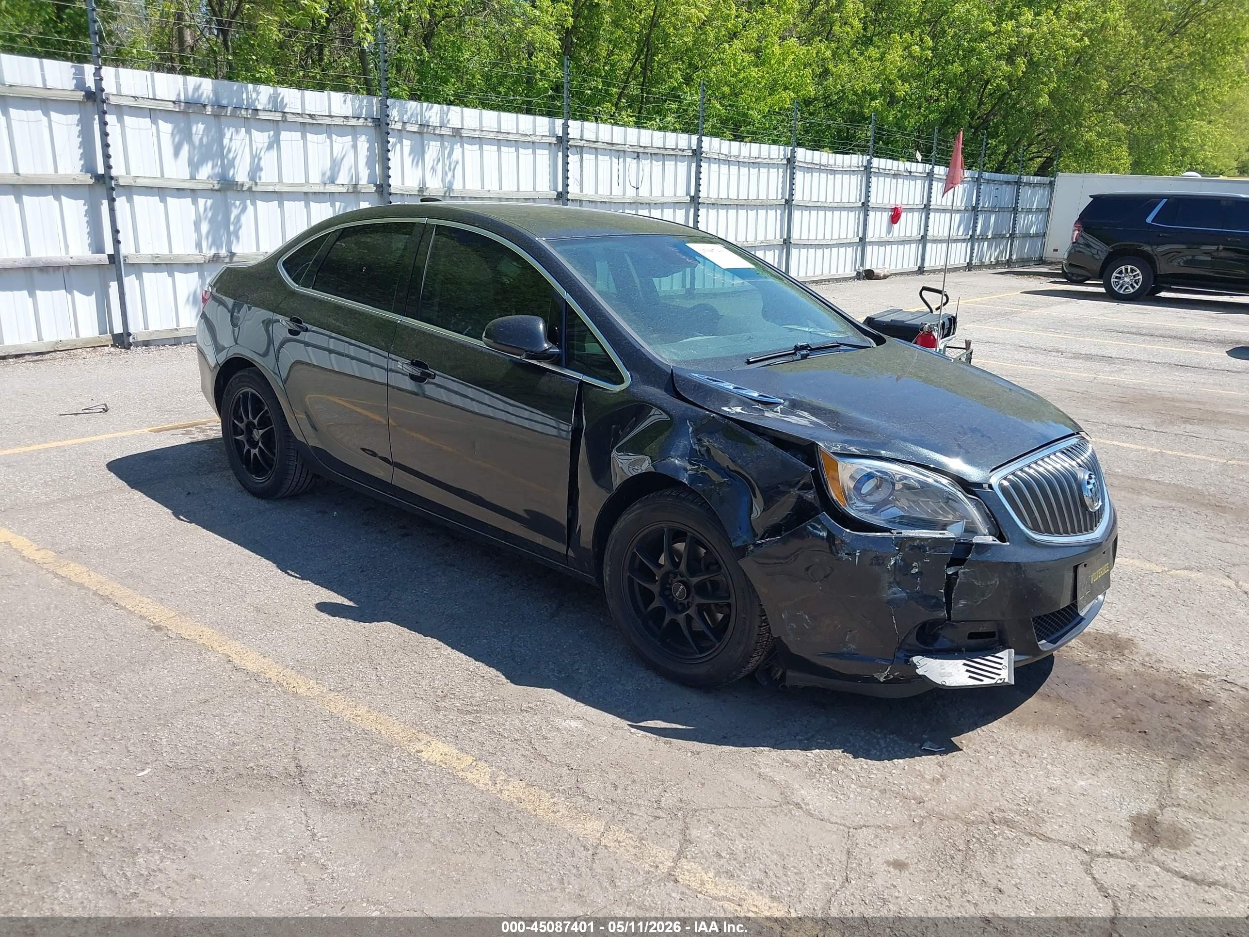 2015 Buick Verano   Black vin: 1G4PP5SKXF4145419