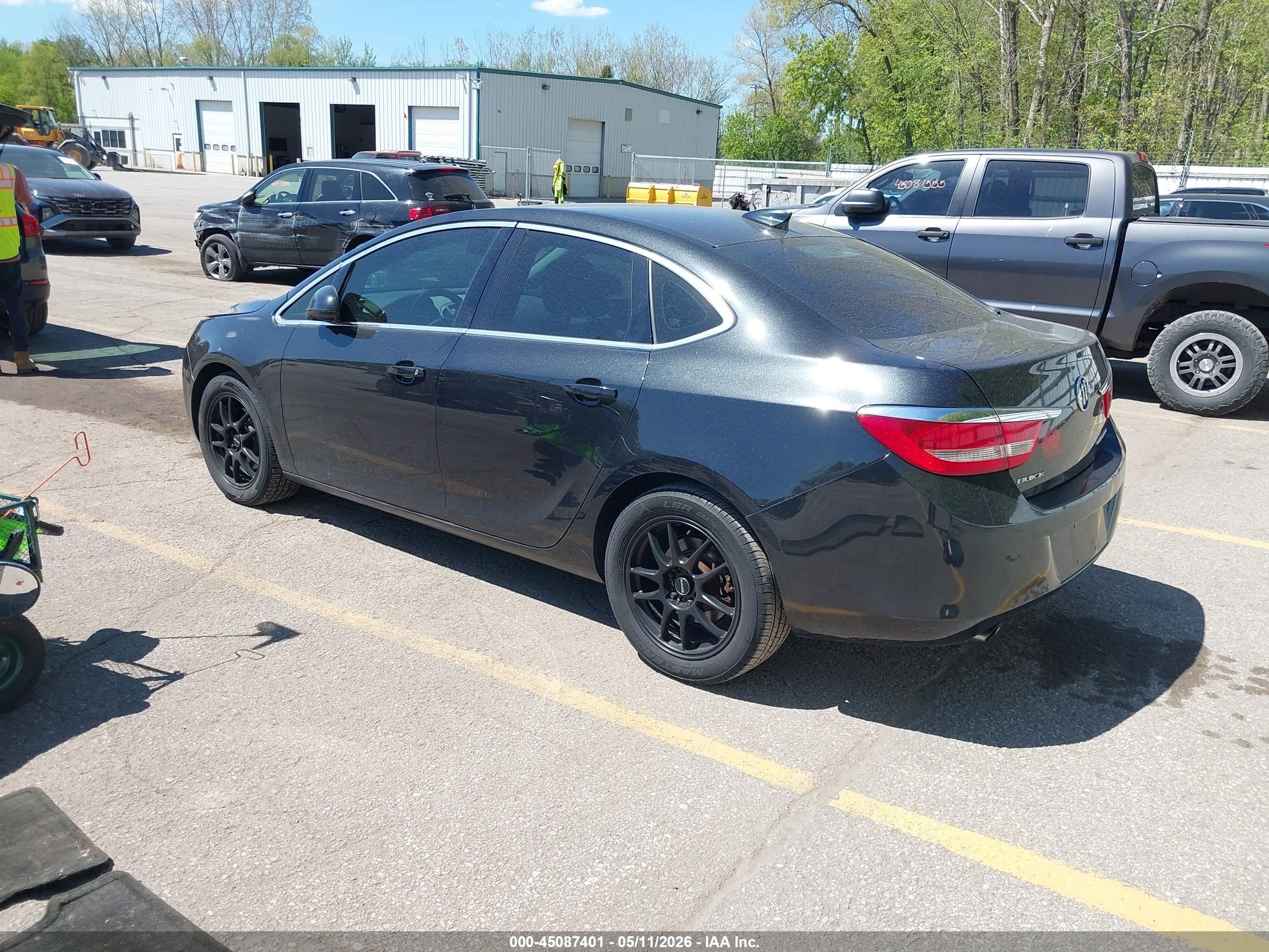 2015 Buick Verano   Black vin: 1G4PP5SKXF4145419