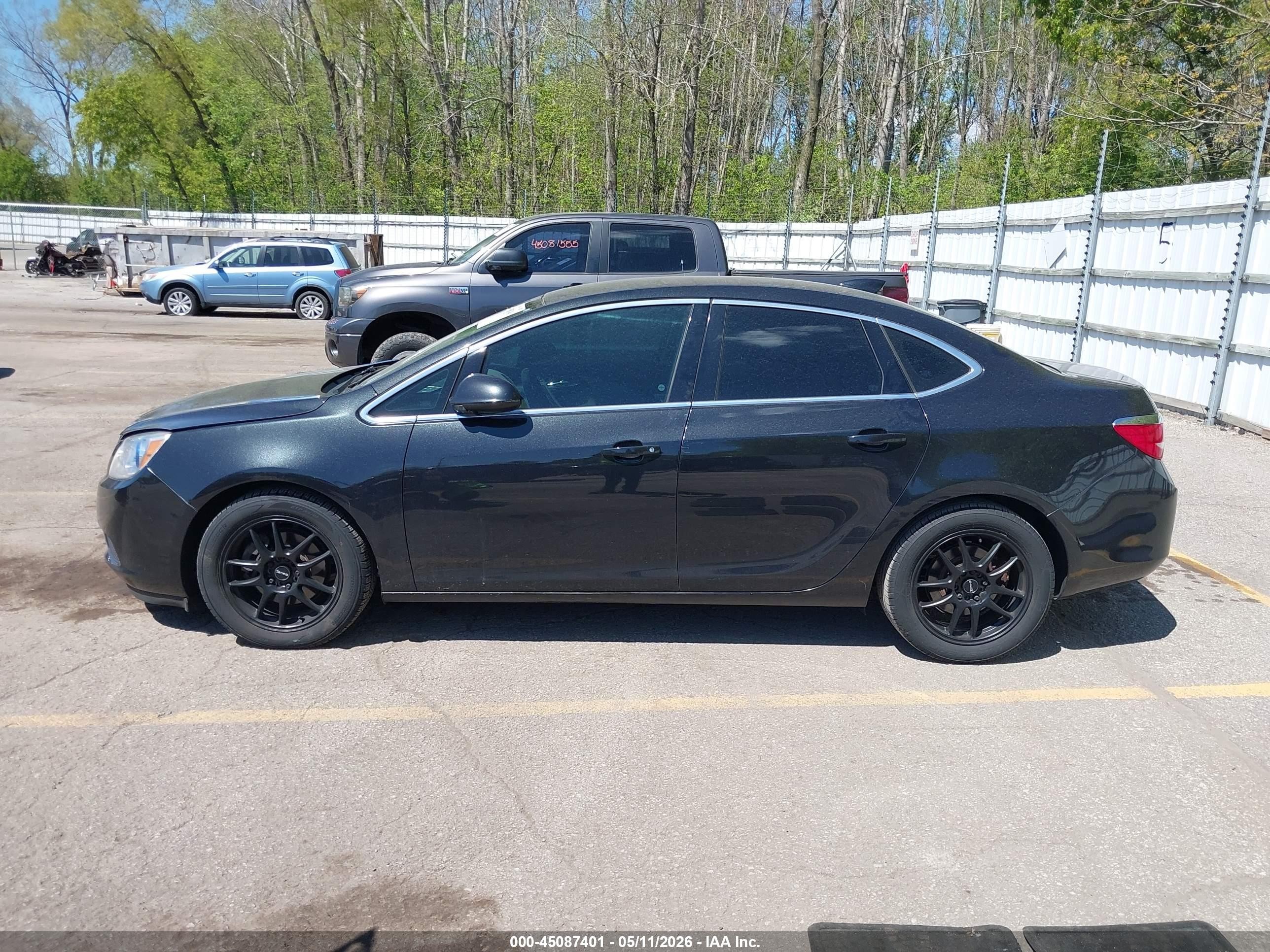 2015 Buick Verano   Black vin: 1G4PP5SKXF4145419