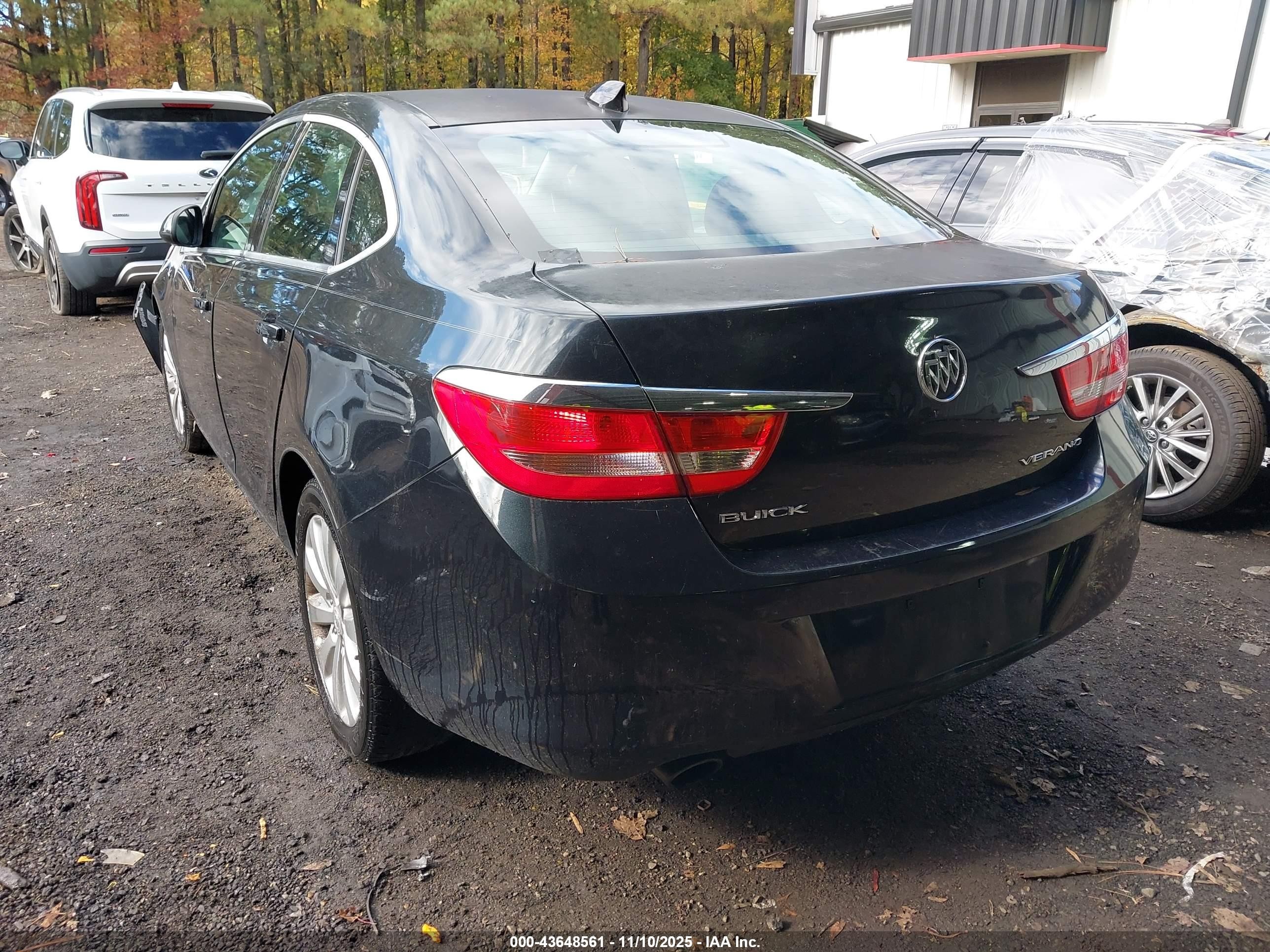 2015 Buick Verano   Черный vin: 1G4PP5SKXF4160907