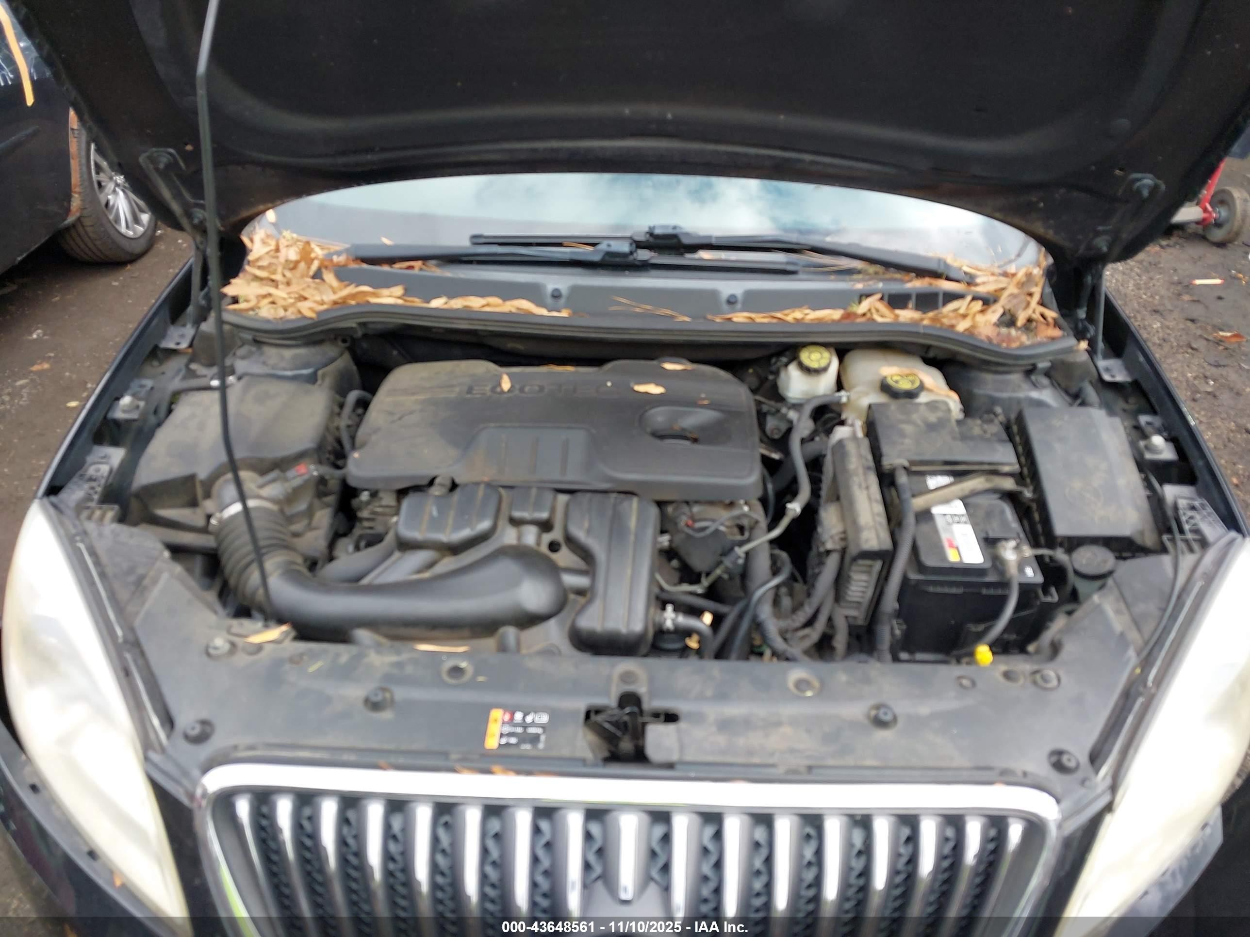 2015 Buick Verano   Черный vin: 1G4PP5SKXF4160907