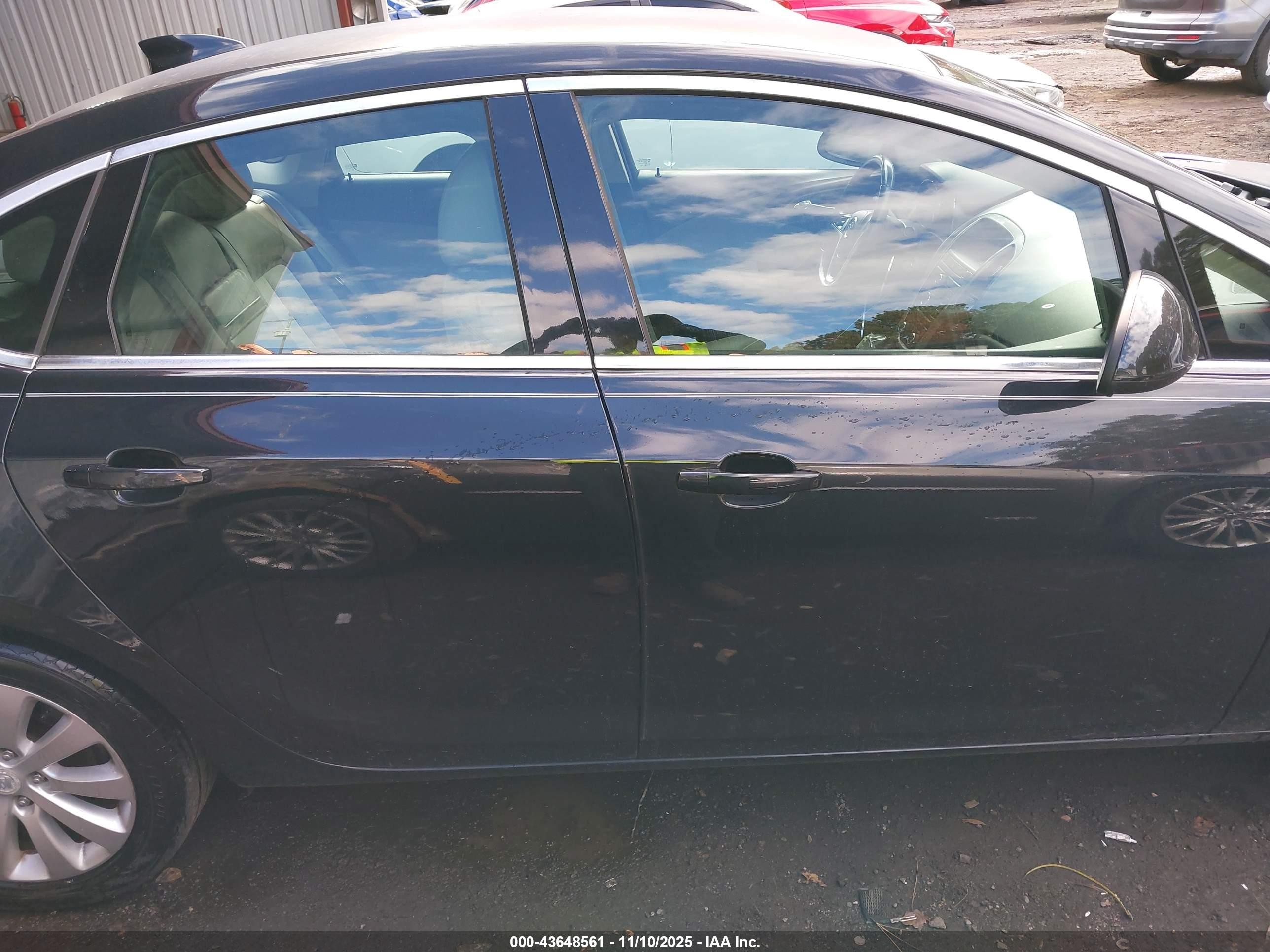 2015 Buick Verano   Черный vin: 1G4PP5SKXF4160907