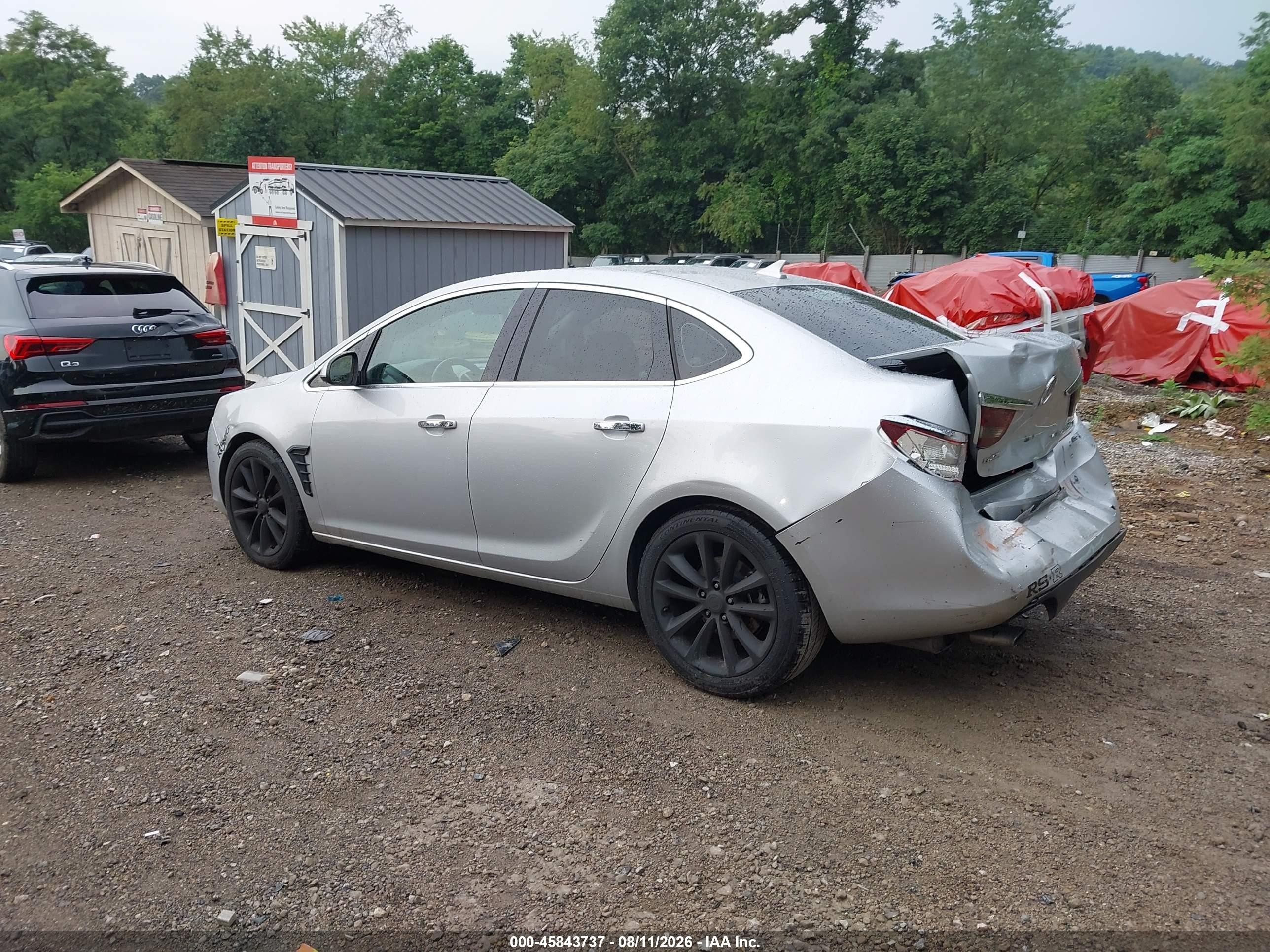2012 Buick Verano Convenience Group Gray vin: 1G4PR5SK0C4164535