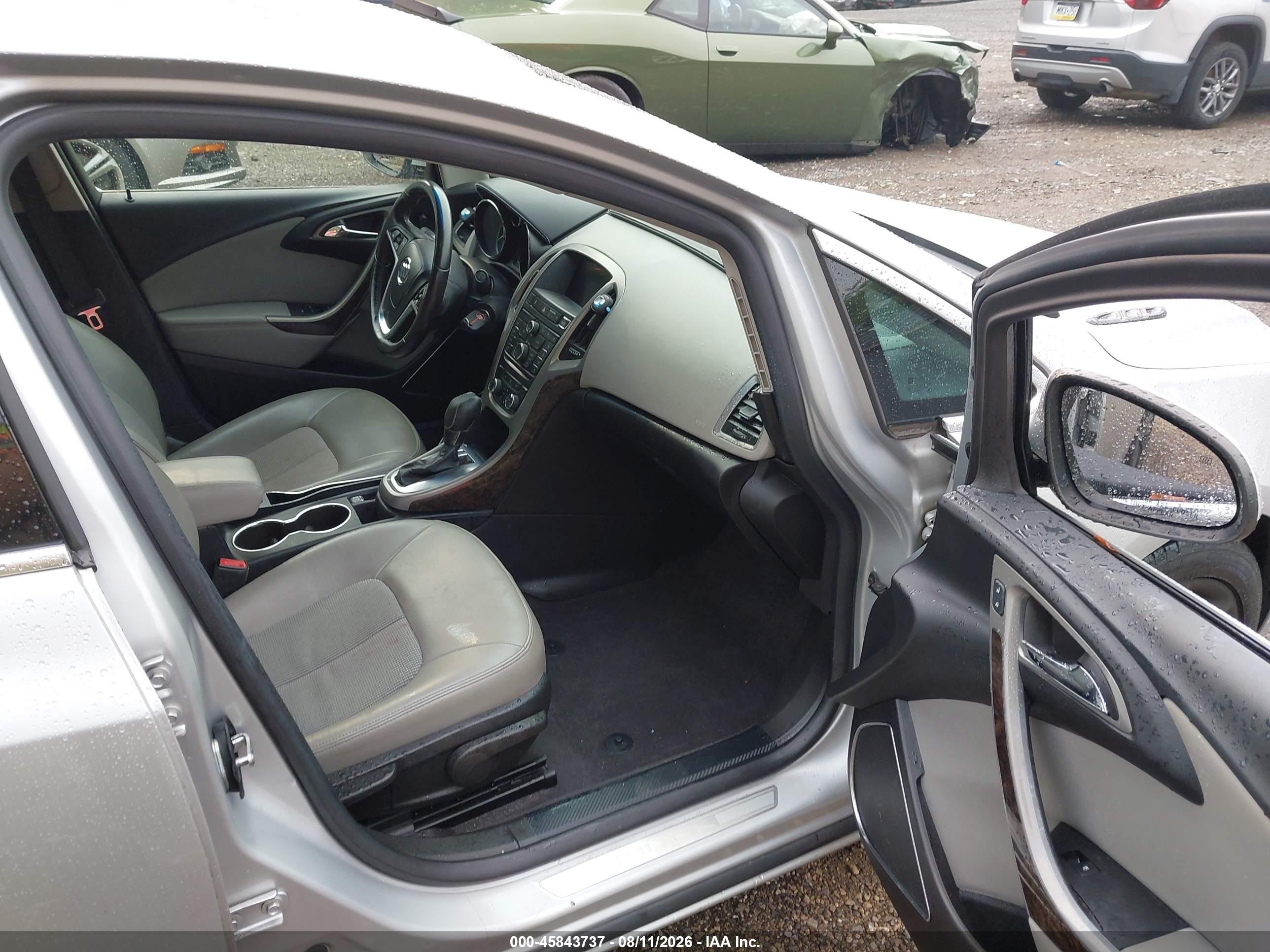 2012 Buick Verano Convenience Group Gray vin: 1G4PR5SK0C4164535