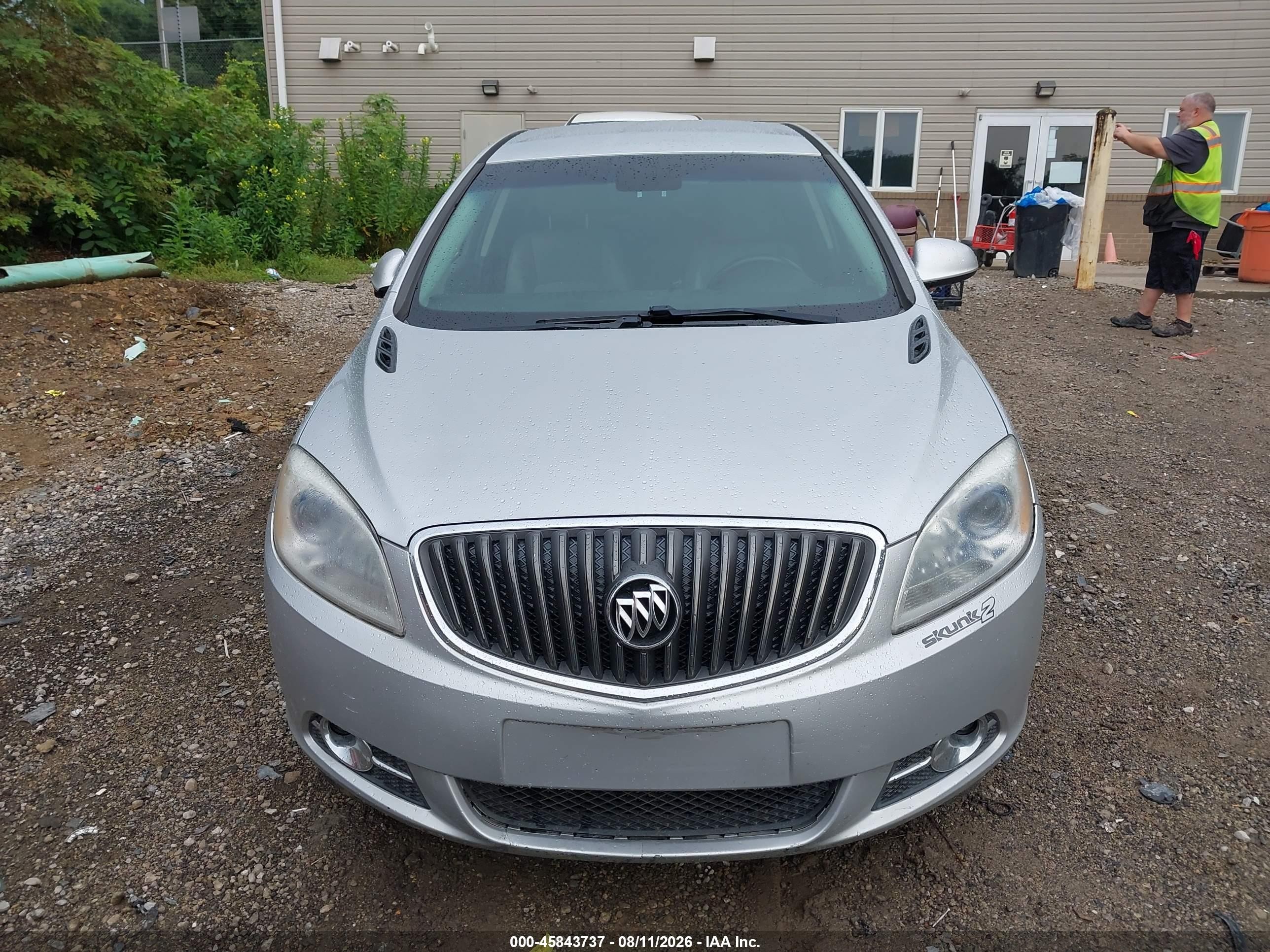2012 Buick Verano Convenience Group Gray vin: 1G4PR5SK0C4164535