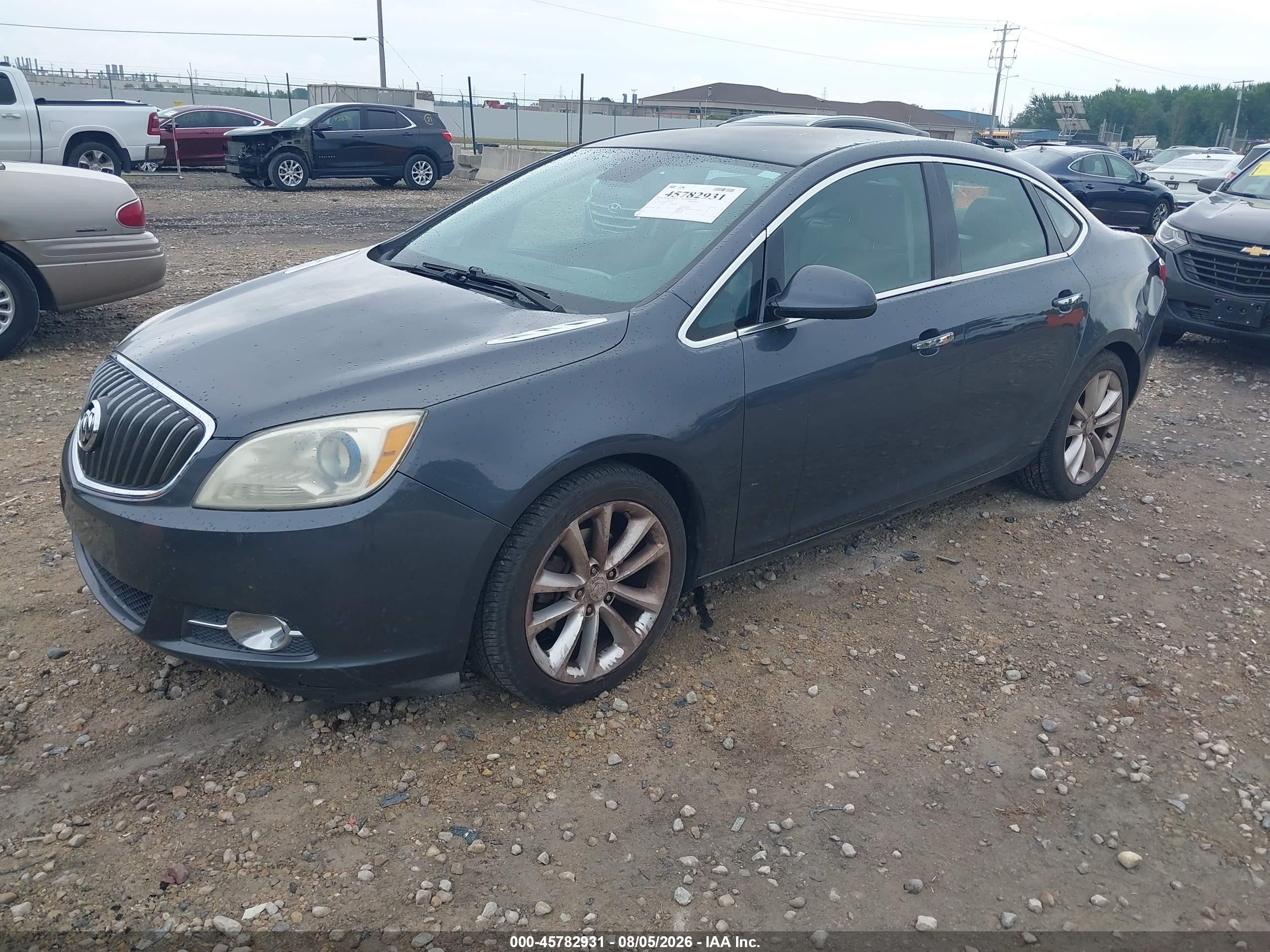 2012 Buick Verano Convenience Group Gray vin: 1G4PR5SK0C4215807